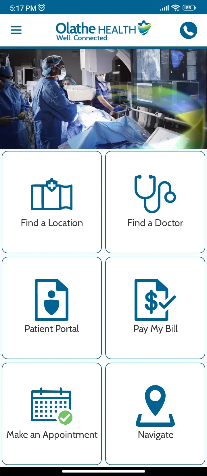 Olathe Health | Indus Appstore | Screenshot