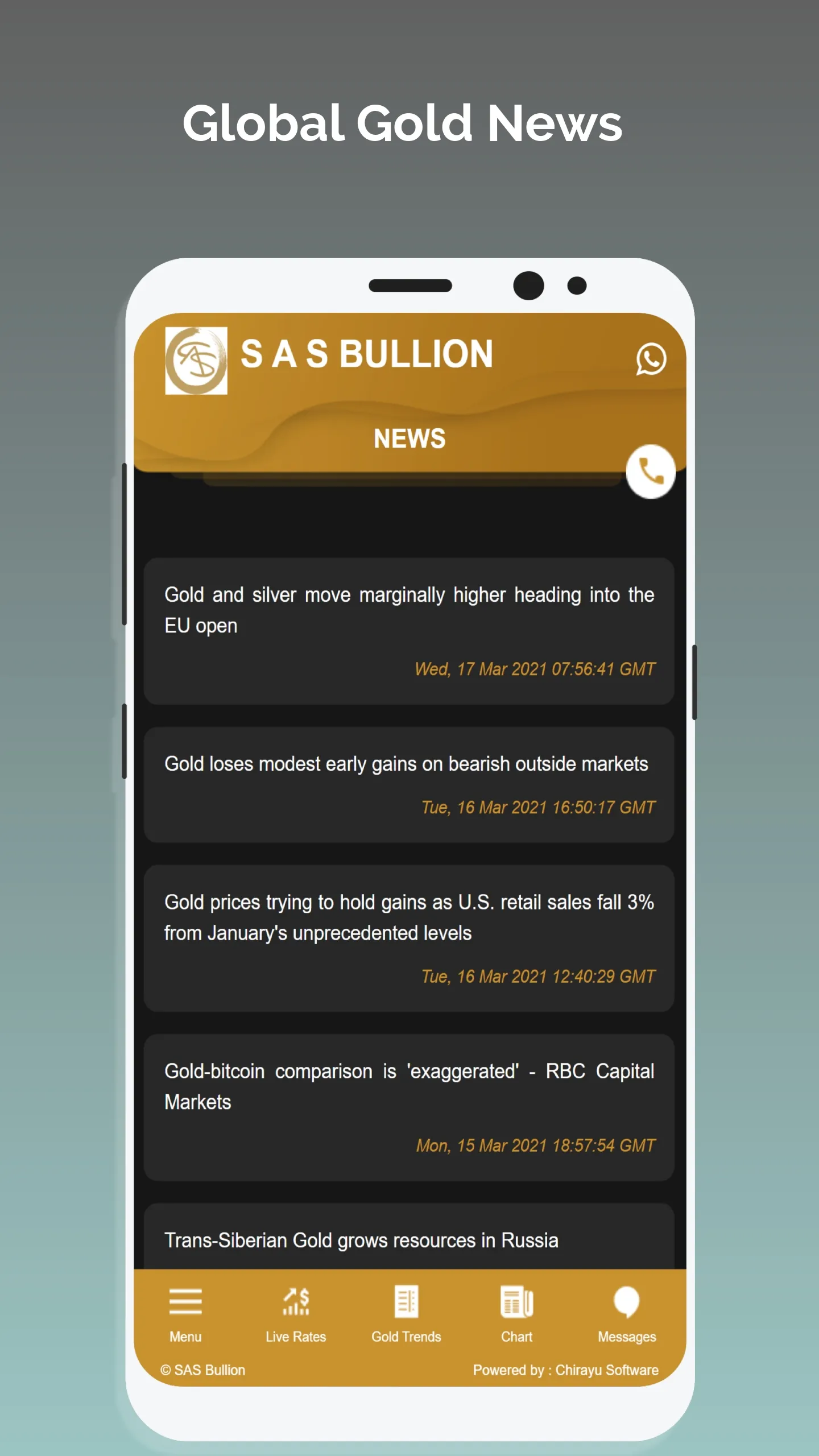 SAS Bullion | Indus Appstore | Screenshot