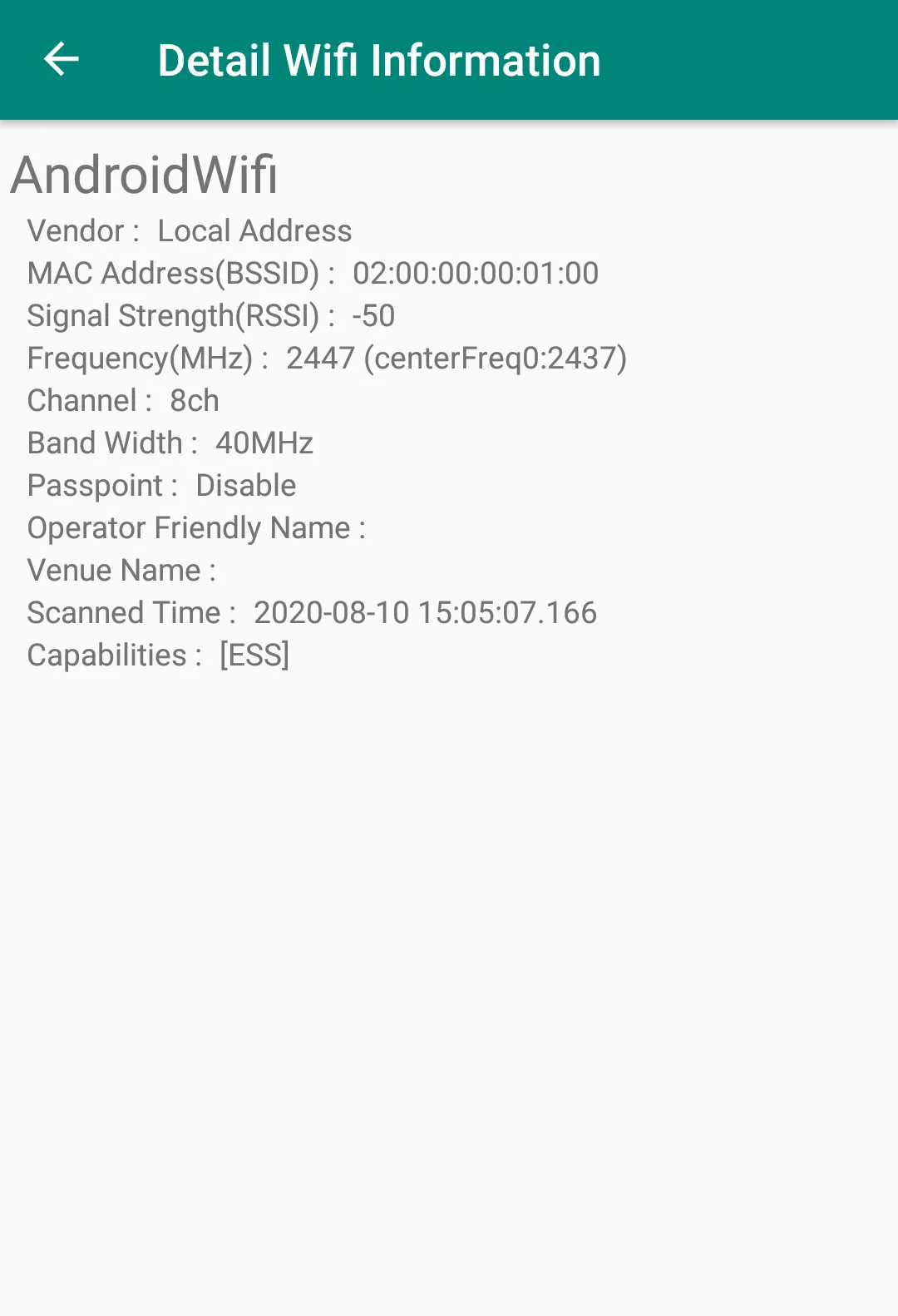 Wifi Inspection Tool | Indus Appstore | Screenshot