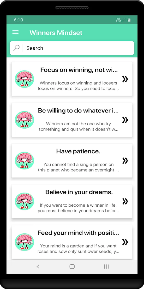 Winners Mindset - Building | Indus Appstore | Screenshot