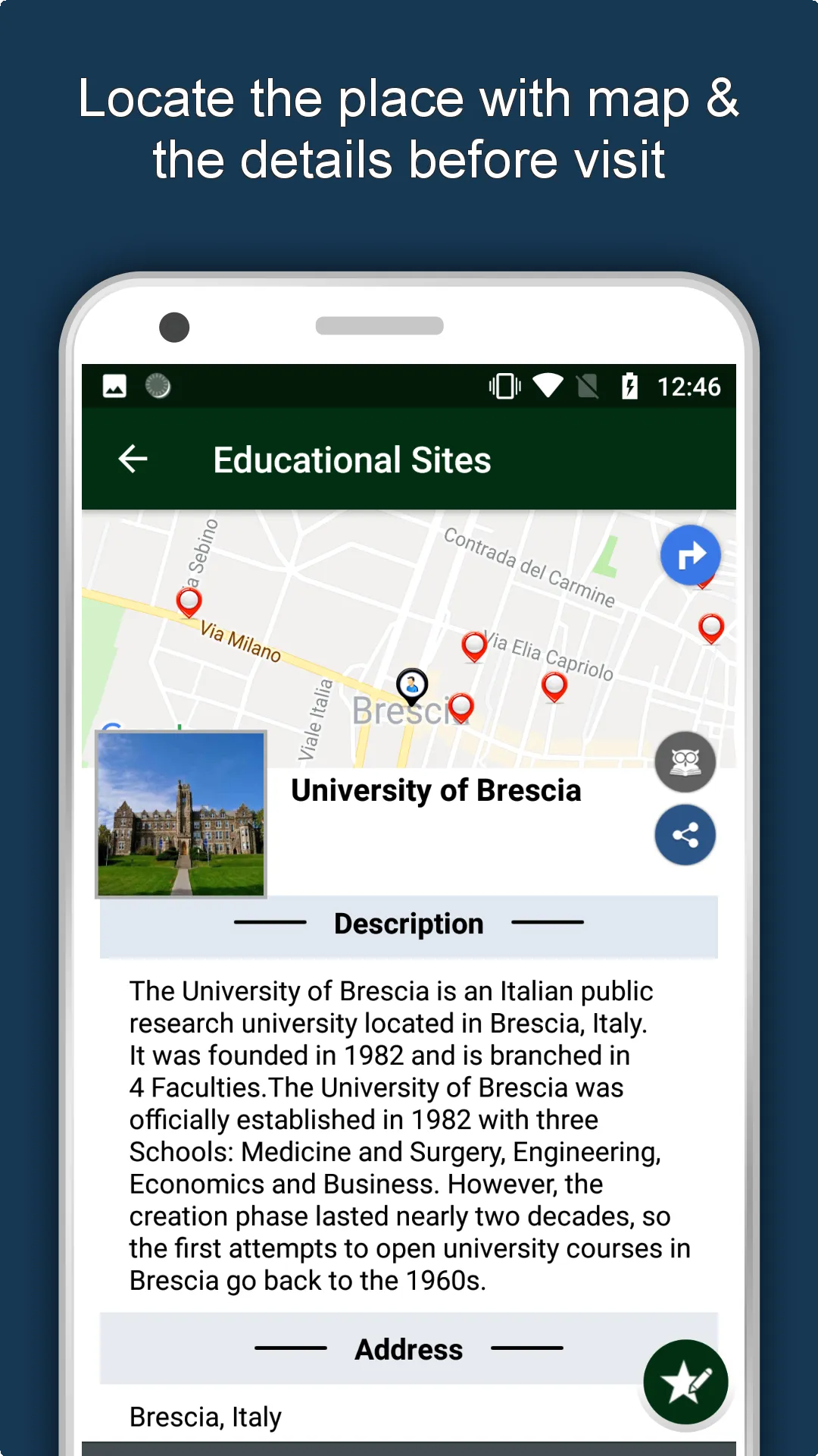 Brescia Travel & Explore, Offl | Indus Appstore | Screenshot