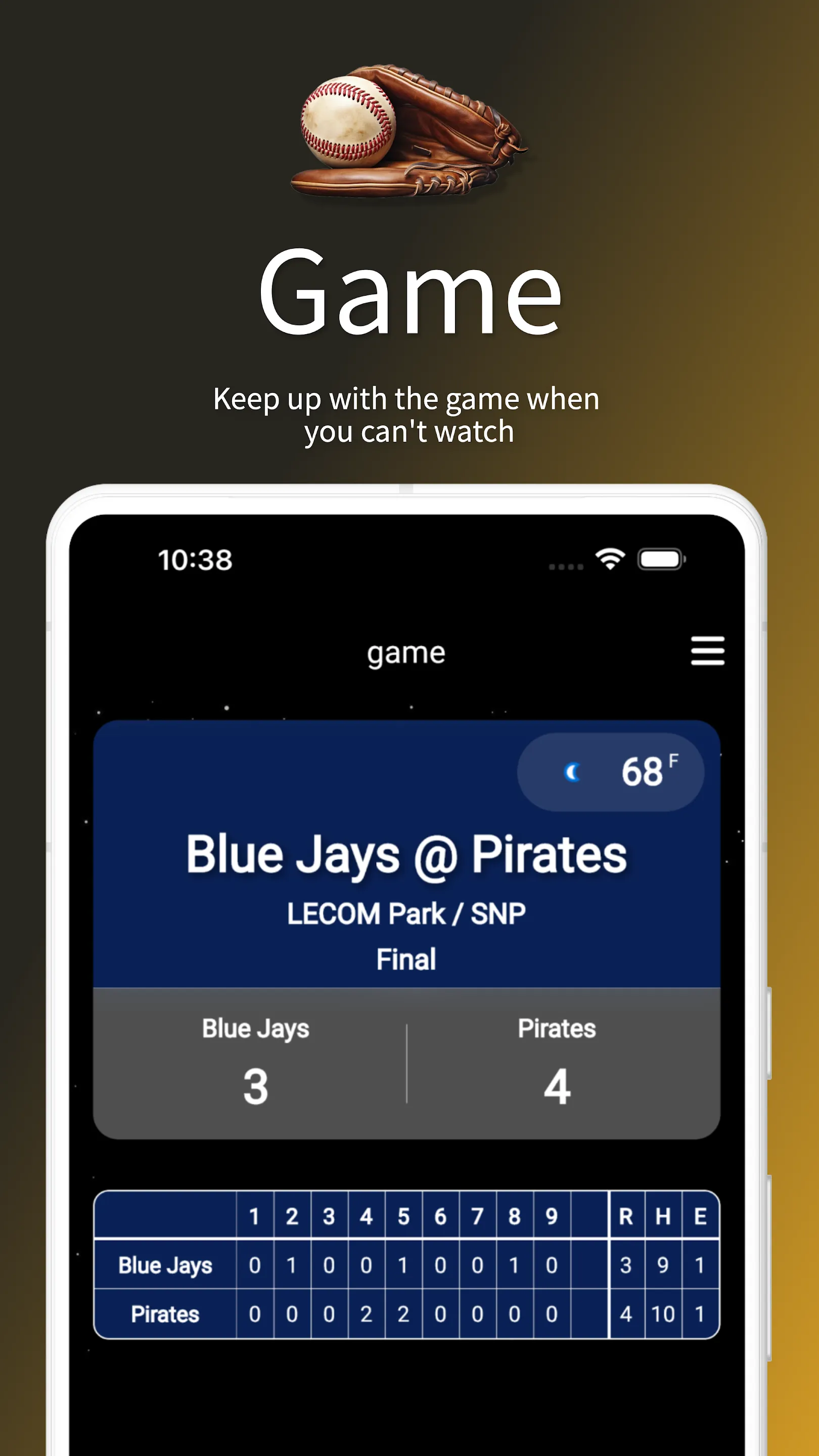 Pittsburgh Baseball | Indus Appstore | Screenshot