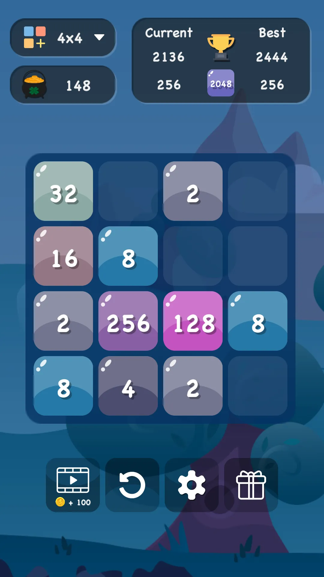 2048 Classic: Merge Puzzle | Indus Appstore | Screenshot