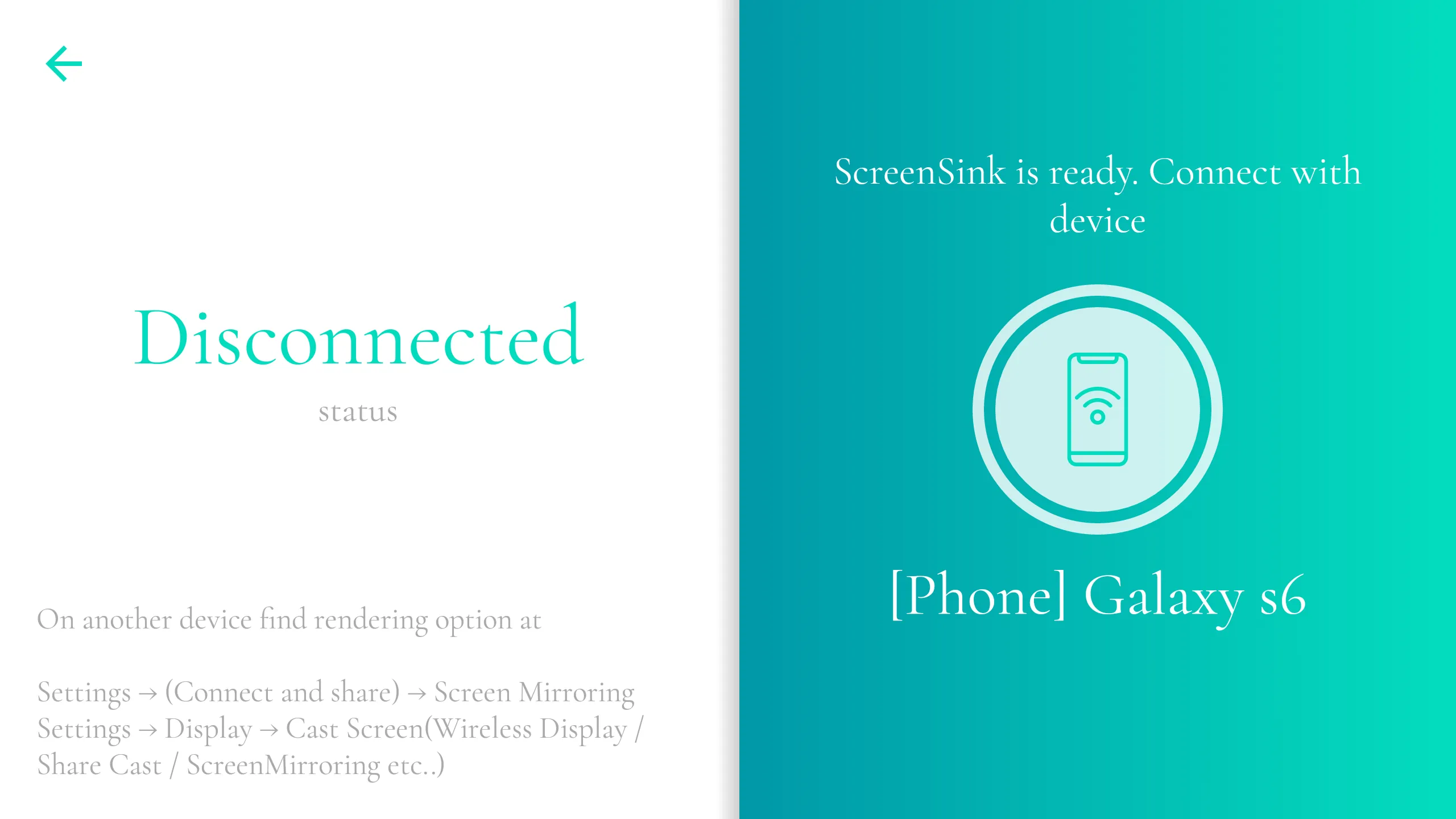 ScreenSink | Indus Appstore | Screenshot