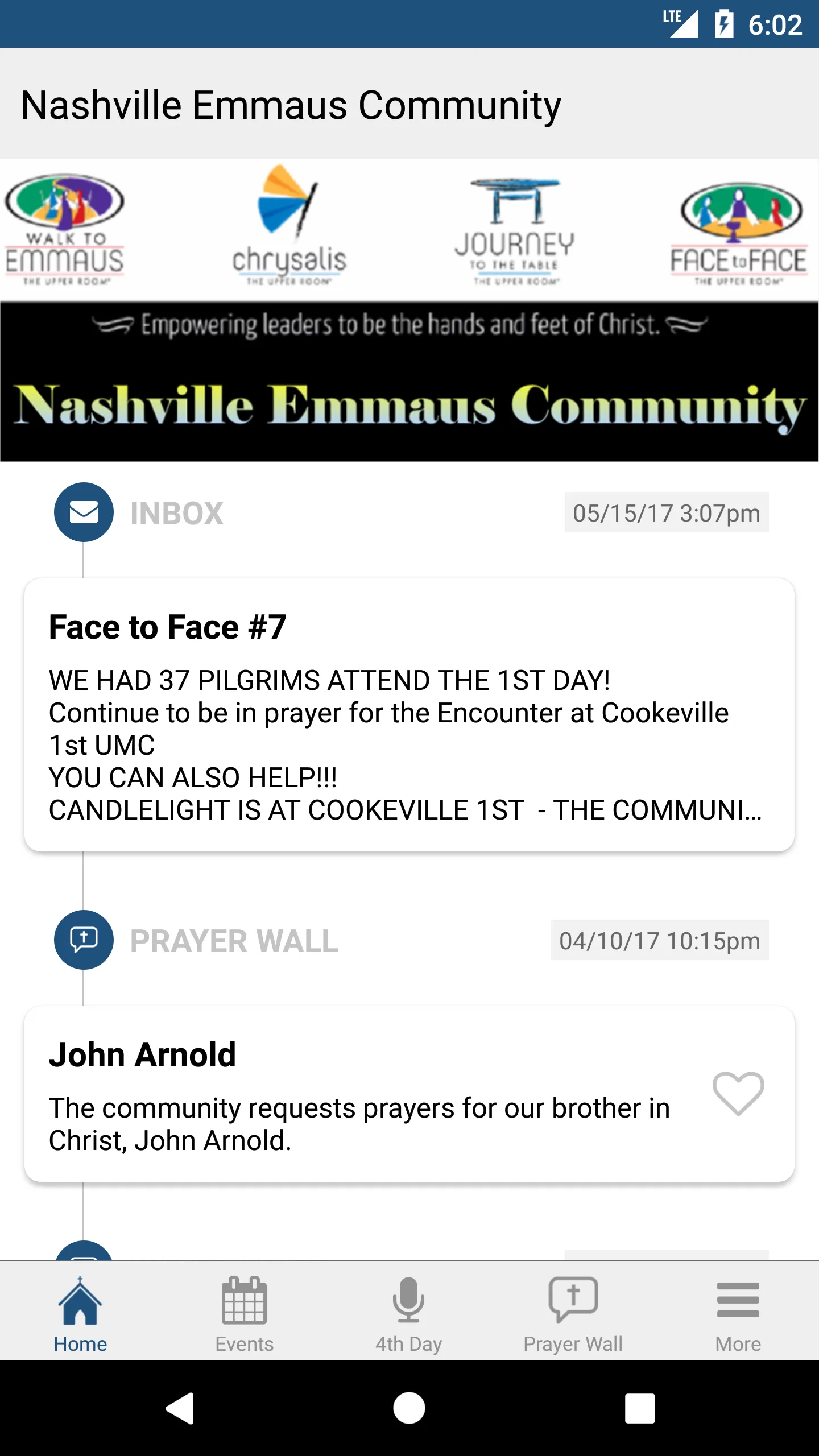 Nashville Emmaus Community | Indus Appstore | Screenshot