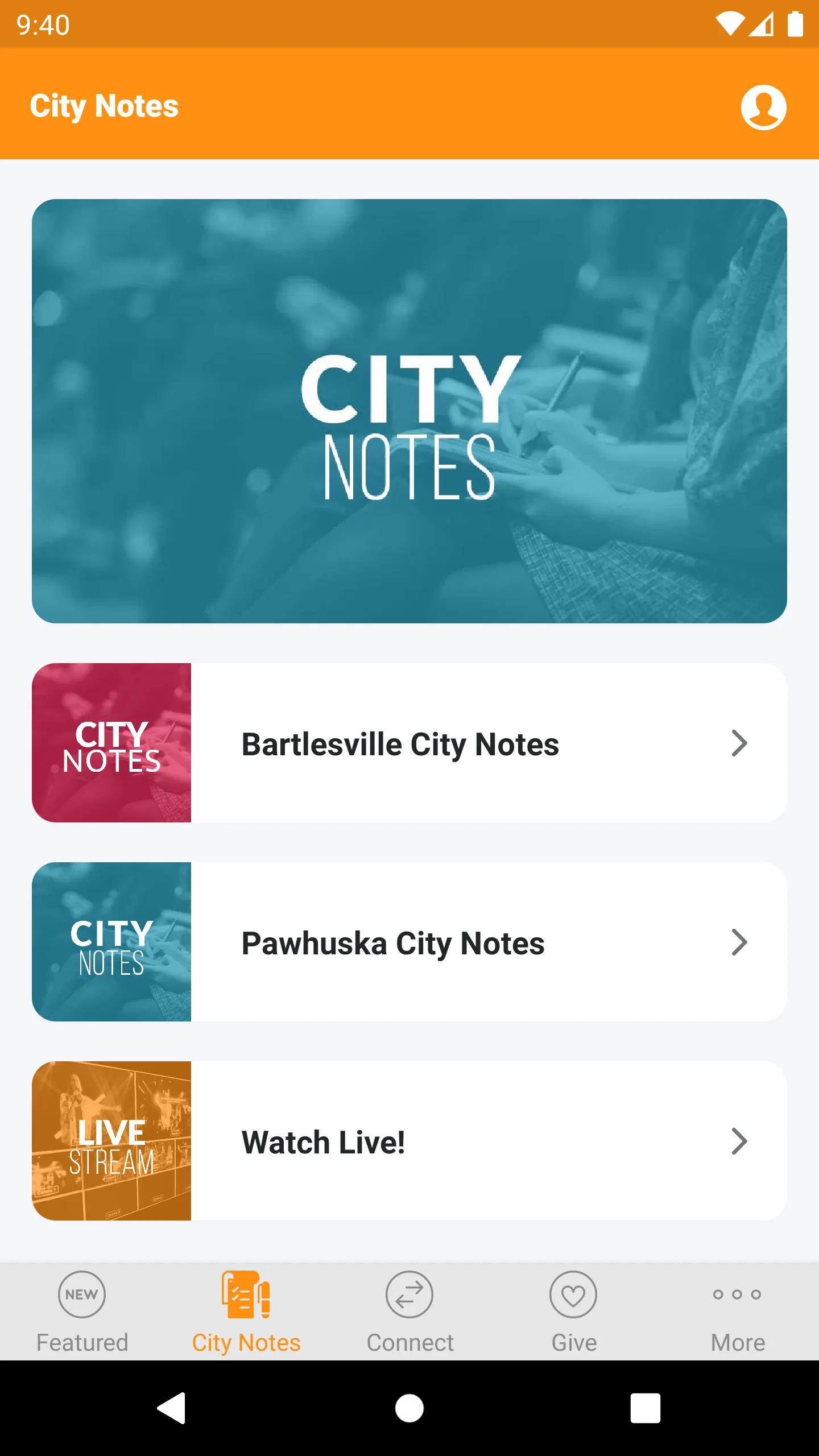 City Church OK | Indus Appstore | Screenshot