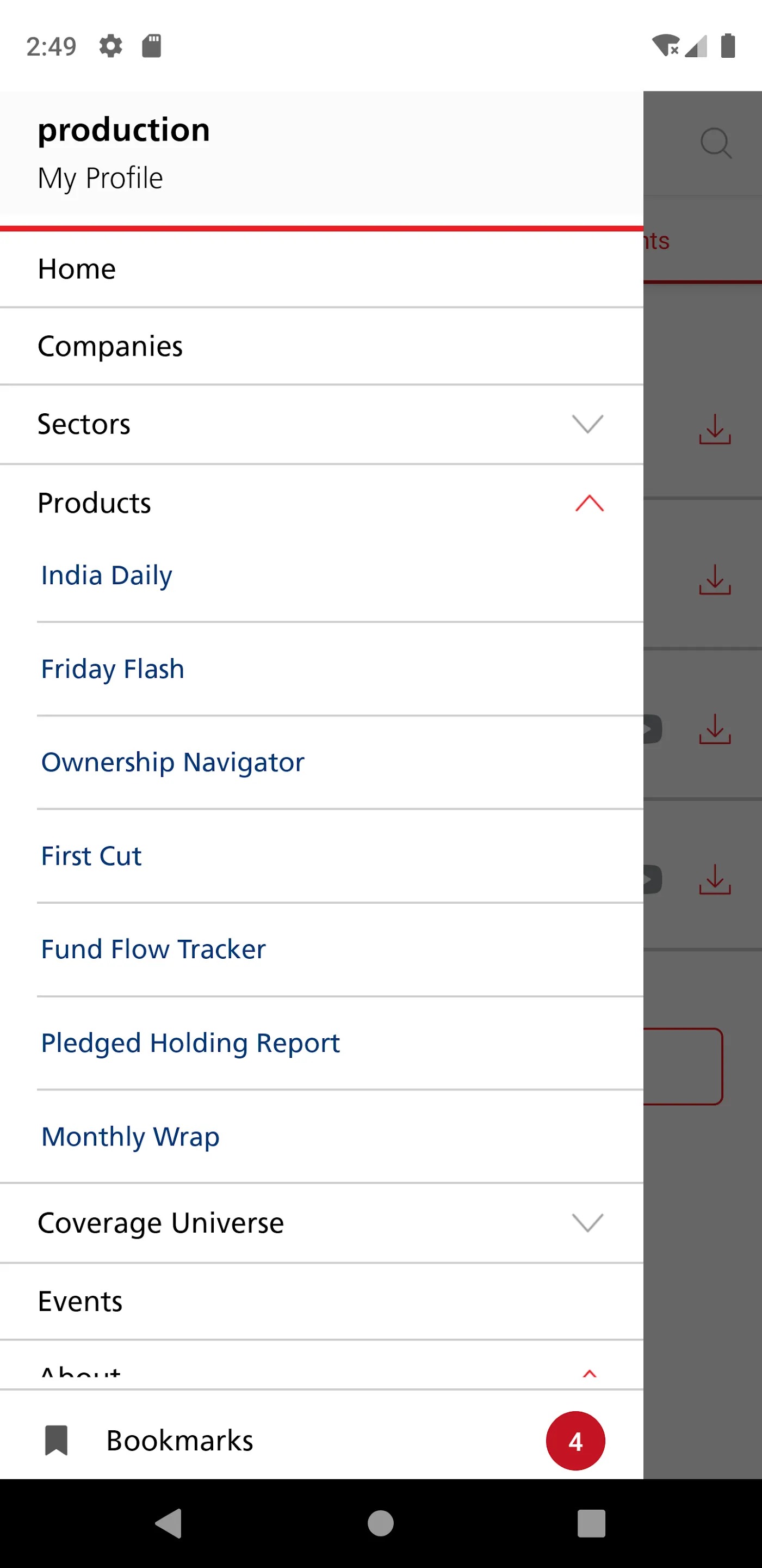 Kotak IE Research KINSITE | Indus Appstore | Screenshot