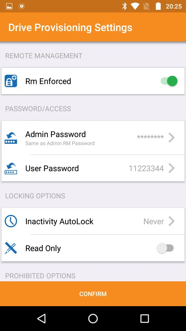 DataLock Admin | Indus Appstore | Screenshot