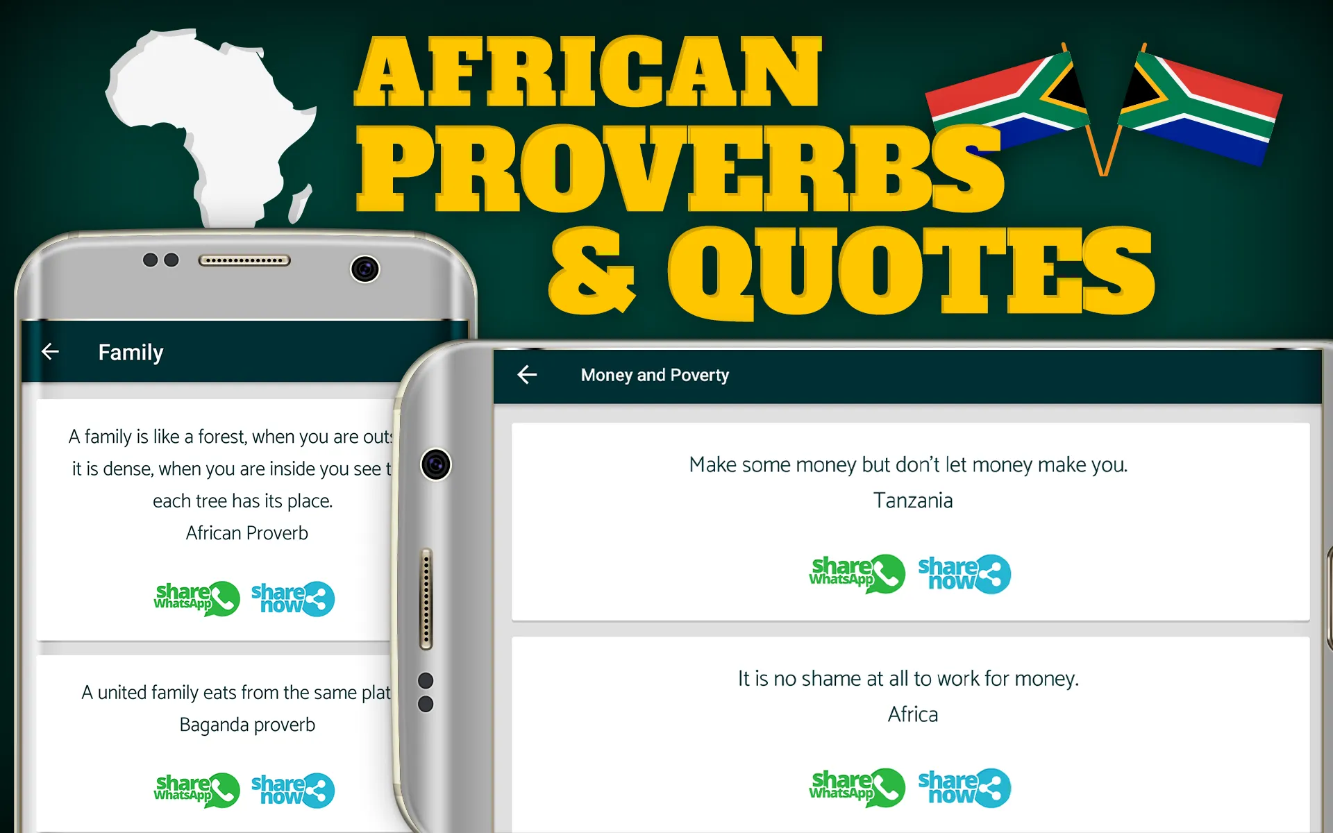 African quotes and proverbs | Indus Appstore | Screenshot