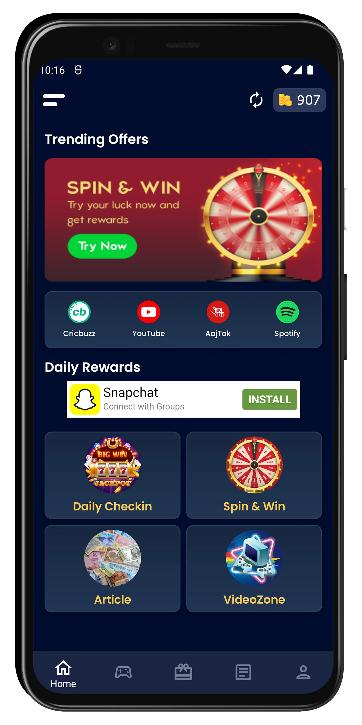 Indian Rewards | Indus Appstore | Screenshot