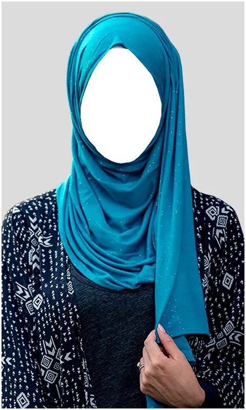 Hijab Women Scarf Photo Suit | Indus Appstore | Screenshot