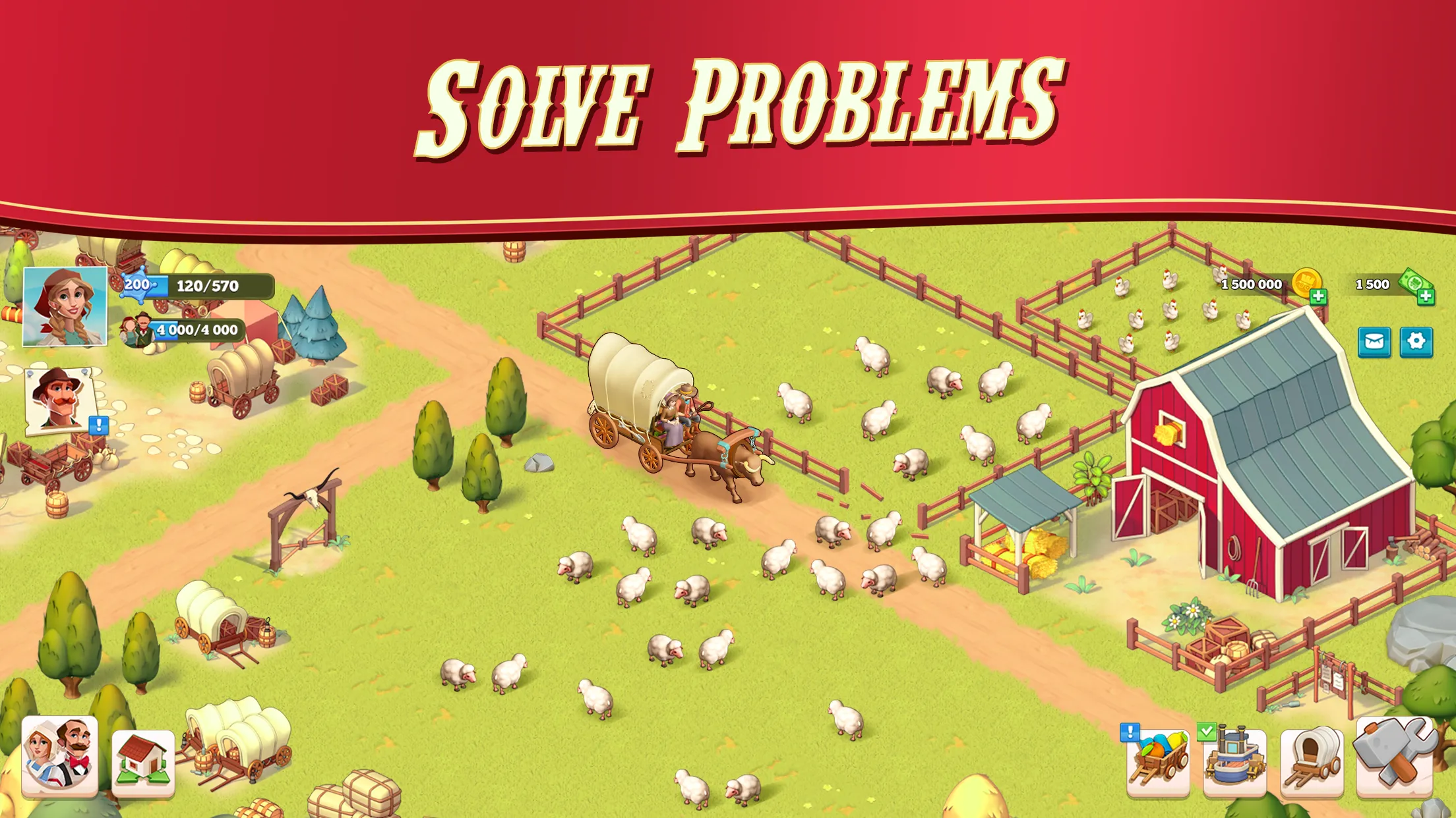 The Oregon Trail: Boom Town | Indus Appstore | Screenshot