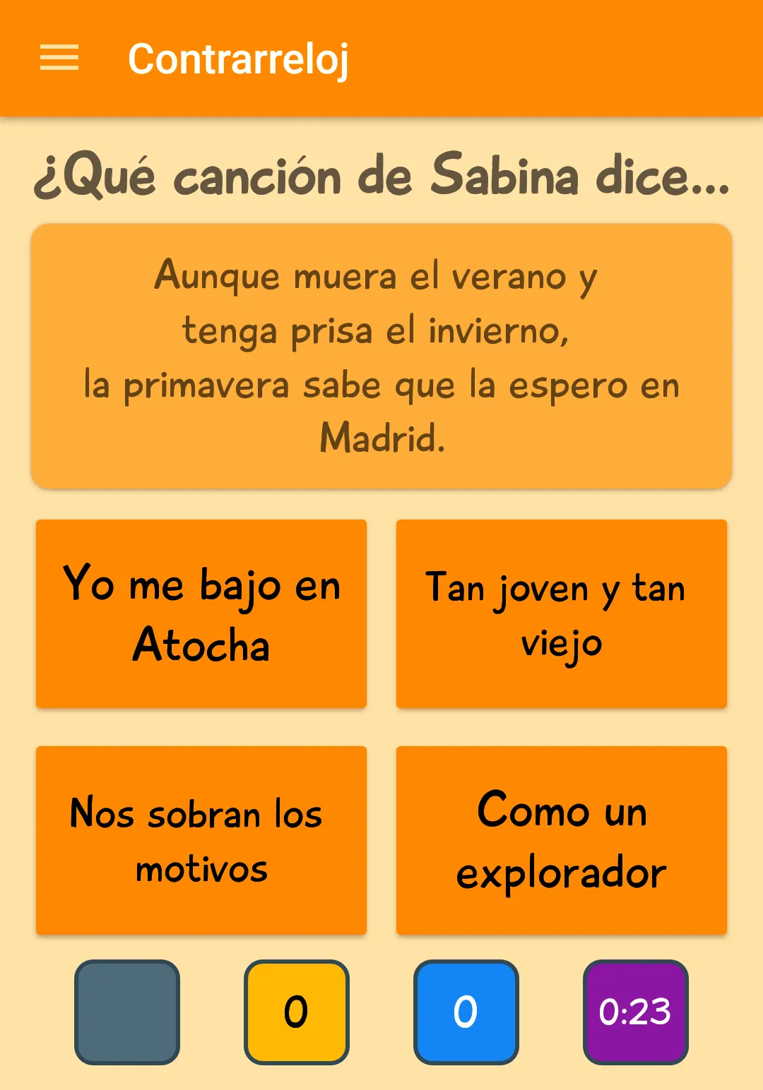 Sabina Quiz | Indus Appstore | Screenshot