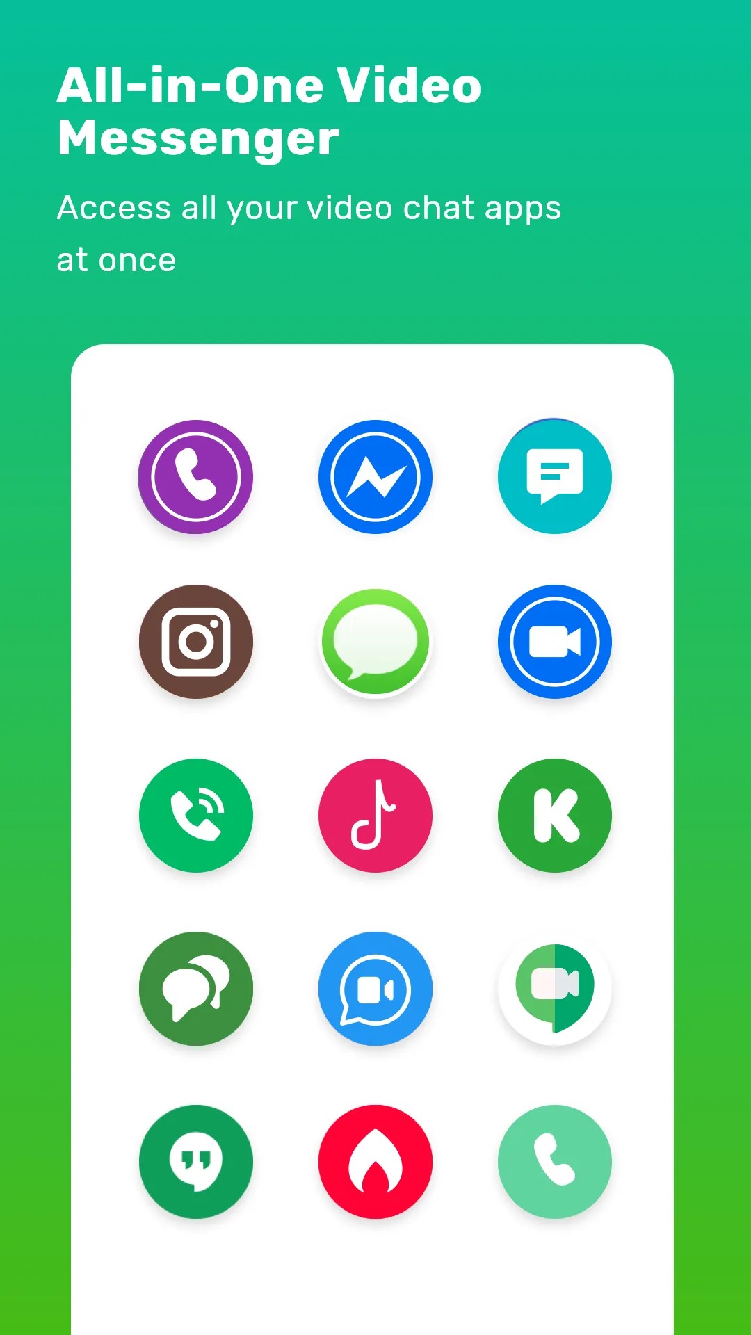 All in one video messenger | Indus Appstore | Screenshot