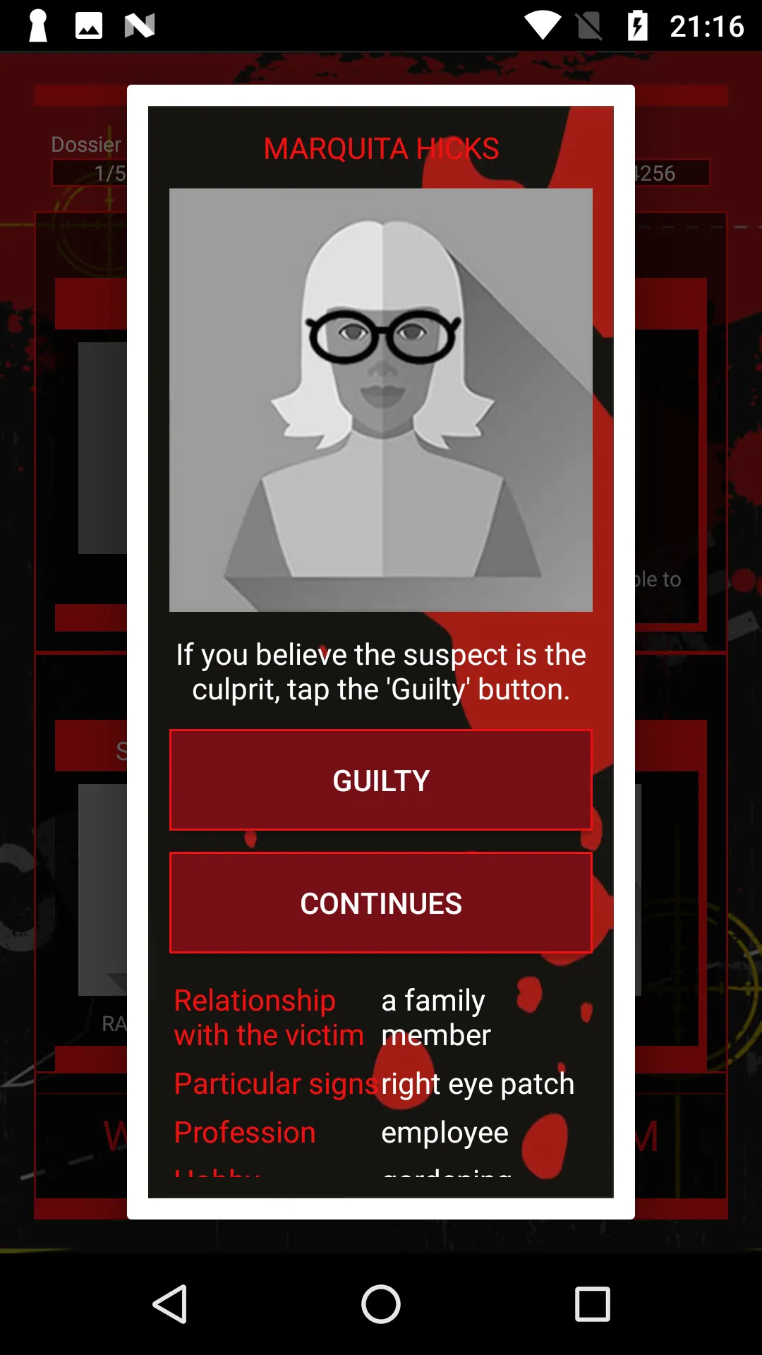 Detective CrimeBot: Mysteries | Indus Appstore | Screenshot