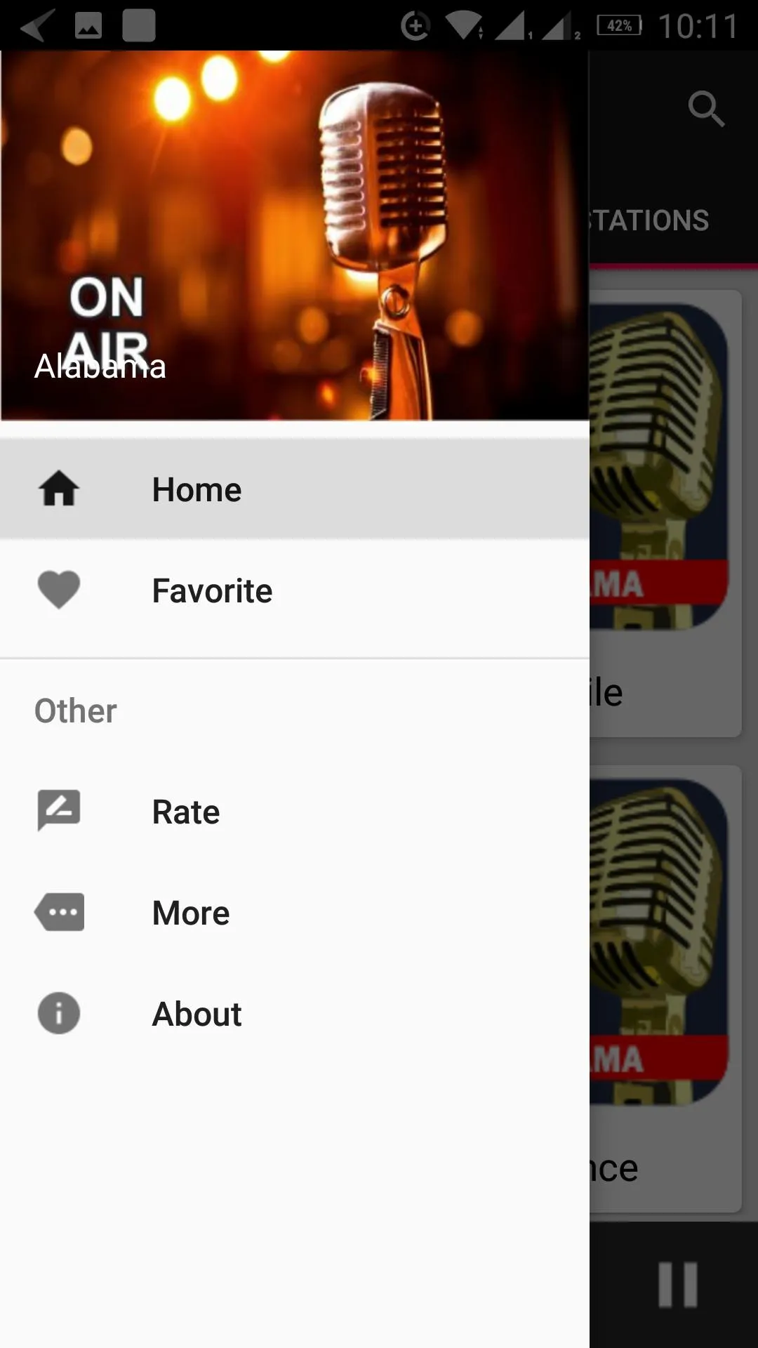 Alabama Radio Stations - USA | Indus Appstore | Screenshot