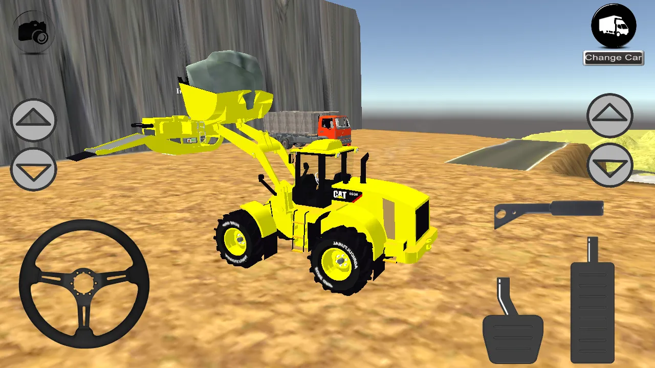 Stone Pit Dozer Simulator | Indus Appstore | Screenshot