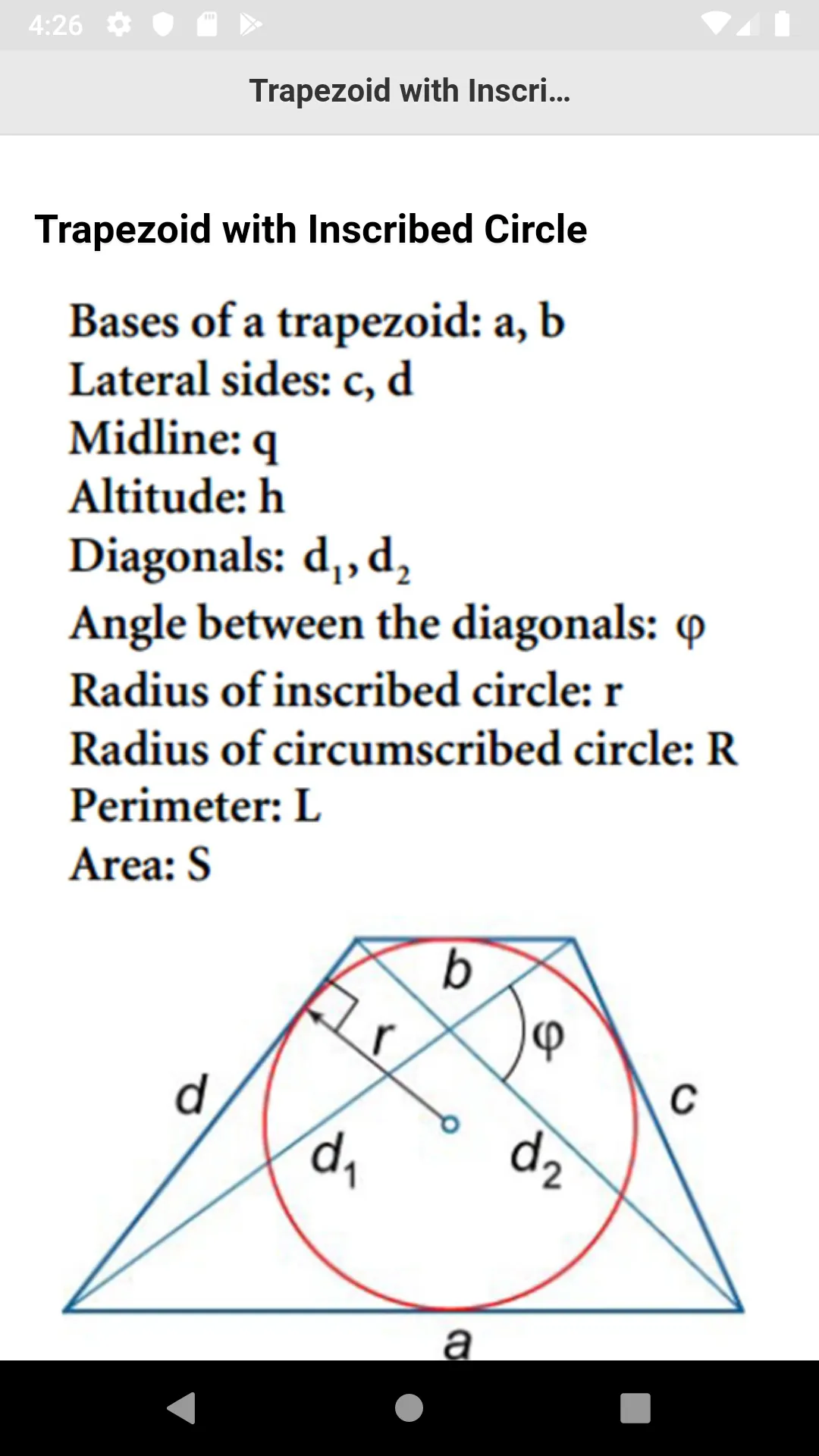 All Geometry Formula | Indus Appstore | Screenshot