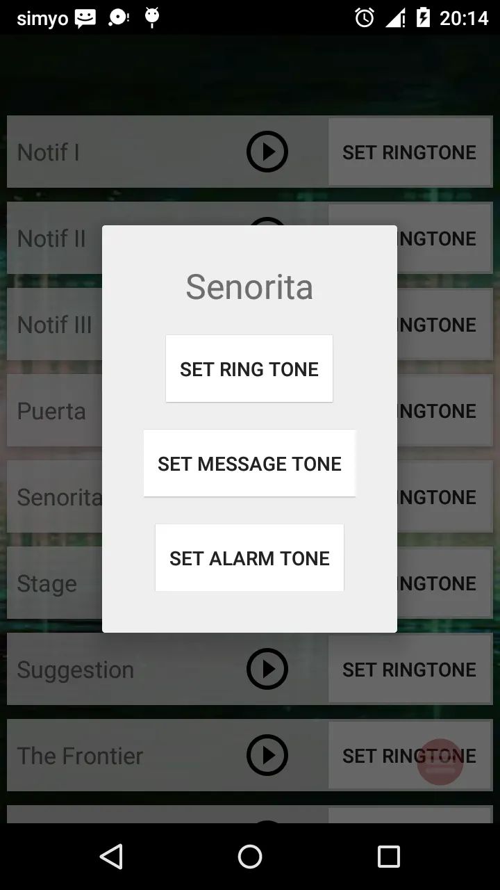 Ringtones: Latin House Tunes | Indus Appstore | Screenshot