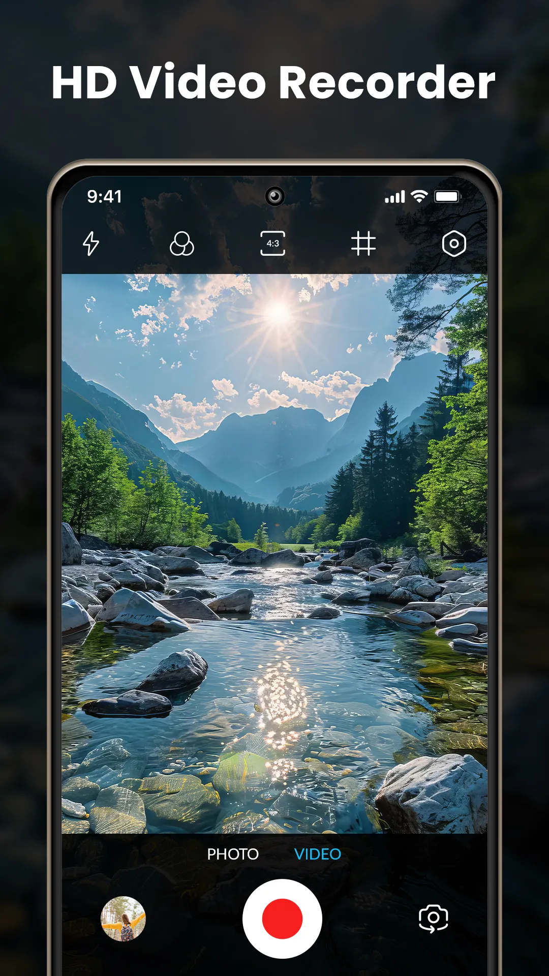 HD Camera for Android | Indus Appstore | Screenshot