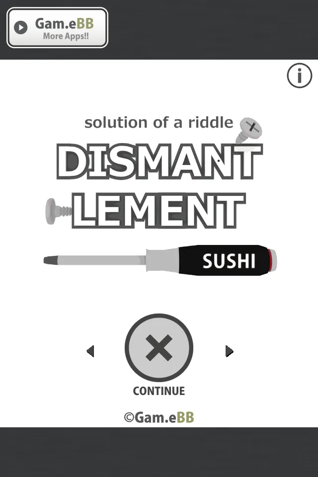 [Puzzle] Dismantlement SUSHI | Indus Appstore | Screenshot