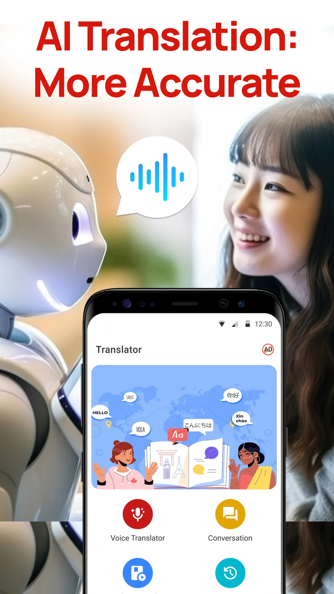 All Language Translator, Voice | Indus Appstore | Screenshot