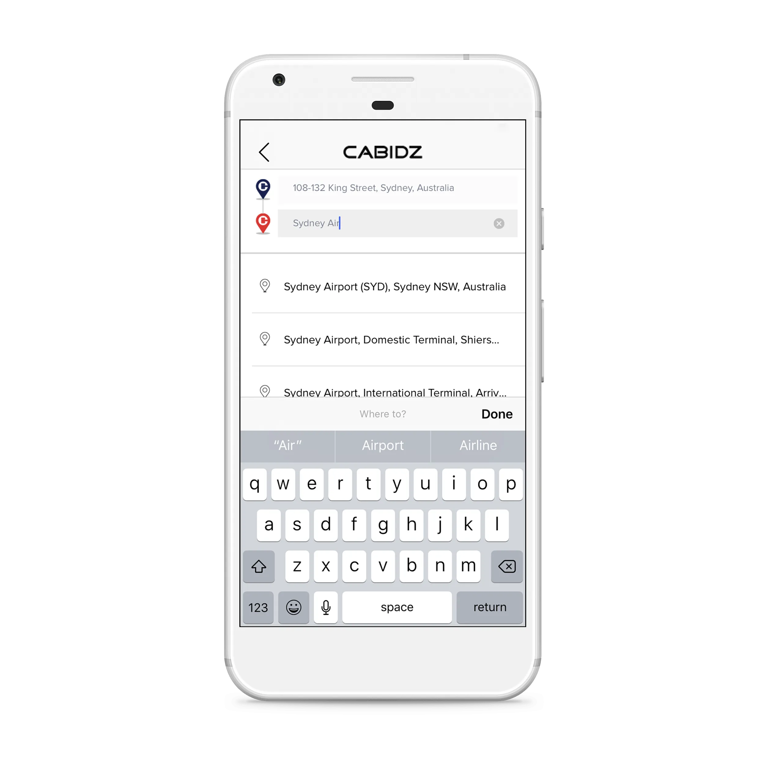 Cabidz | Indus Appstore | Screenshot