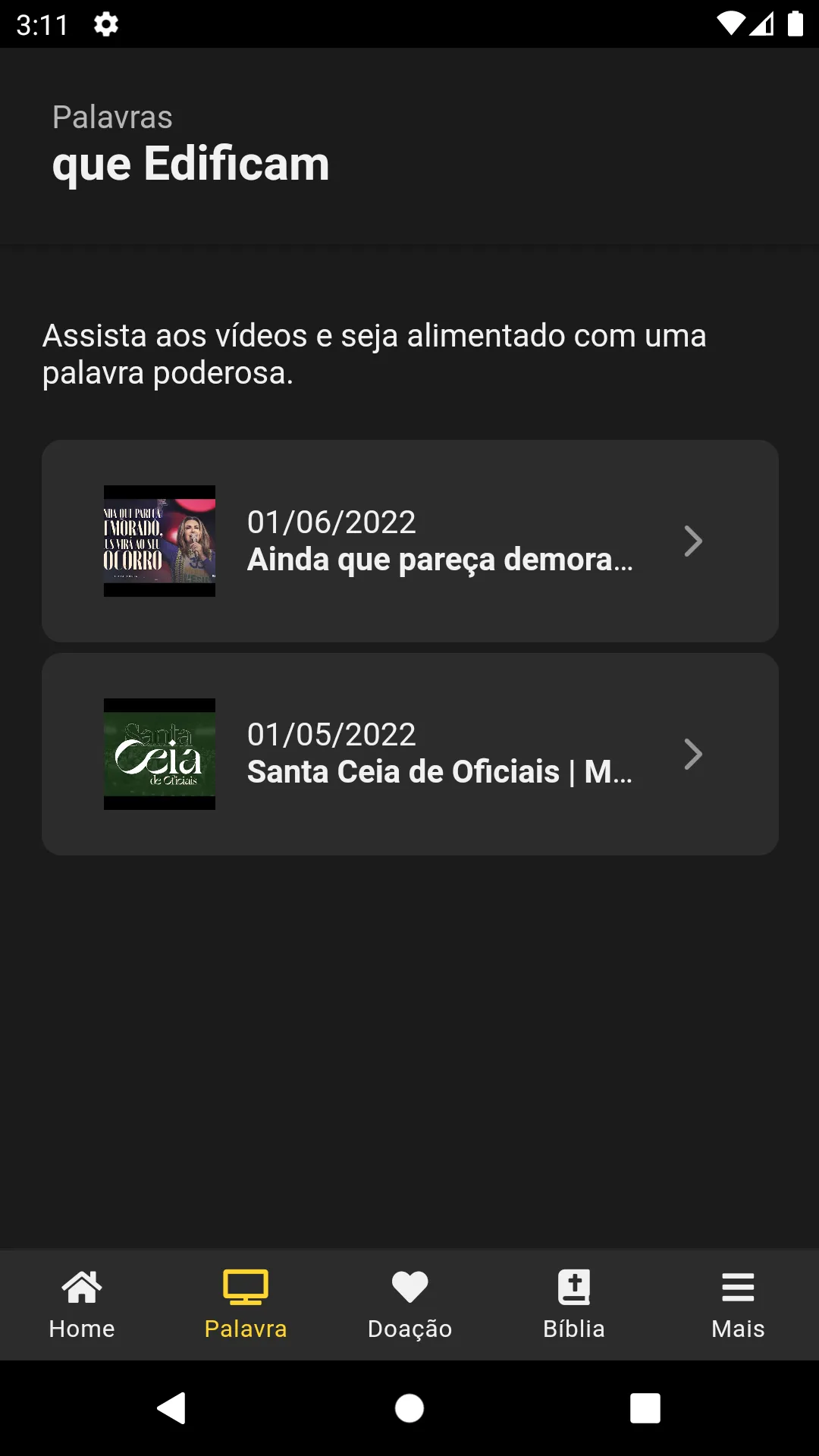 Igreja Renascer em Cristo | Indus Appstore | Screenshot