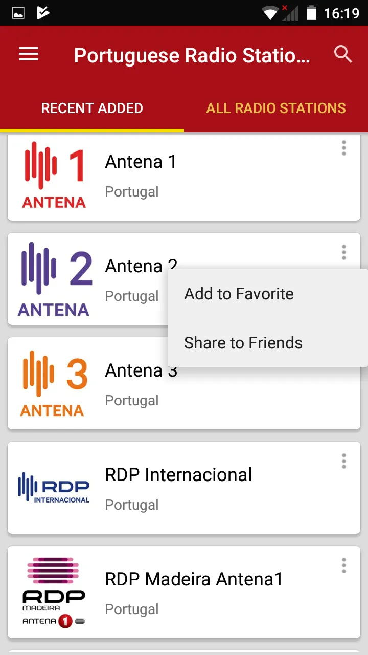 Portugal Radio Stations | Indus Appstore | Screenshot