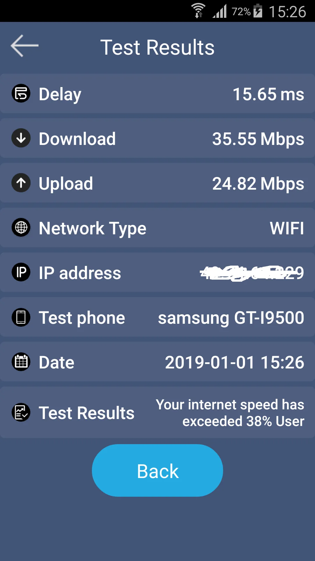 SpeedTest |  Speed Test | Indus Appstore | Screenshot