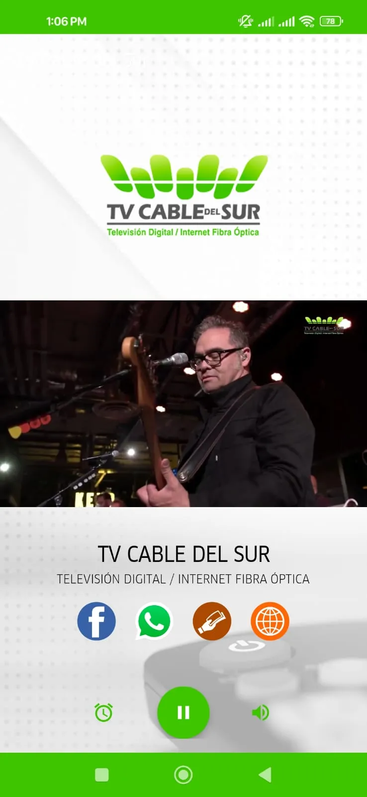 TV Cable del Sur | Indus Appstore | Screenshot