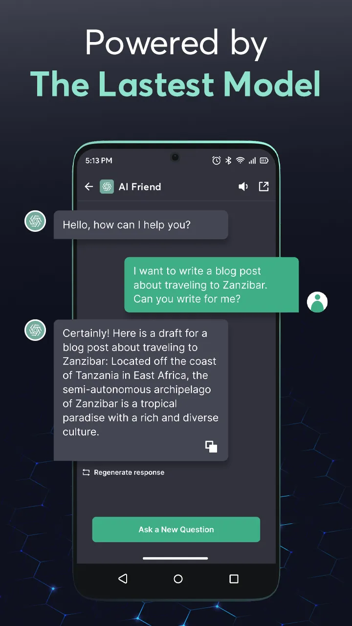 ChatAI - AI Chatbot Assistant | Indus Appstore | Screenshot