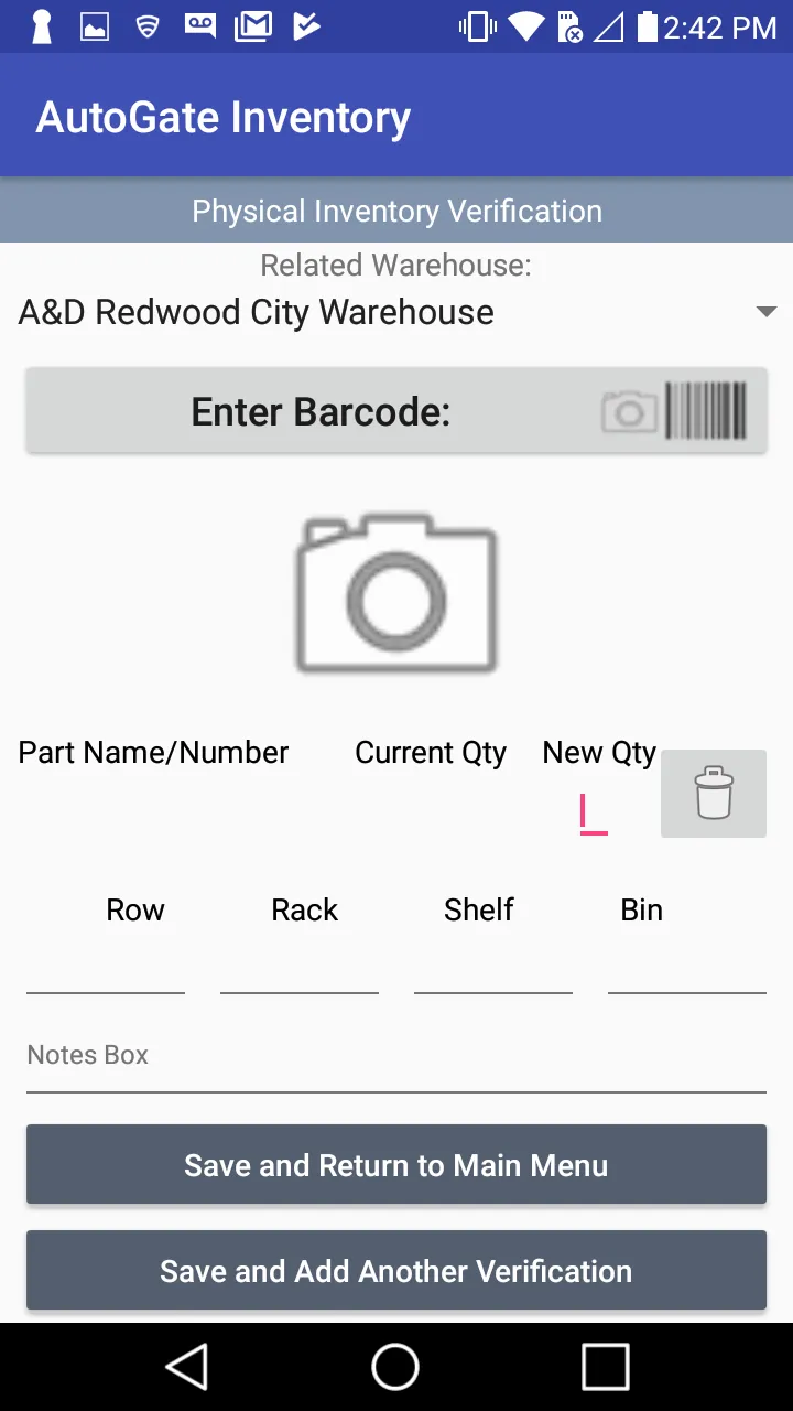 AutoGate Inventory | Indus Appstore | Screenshot