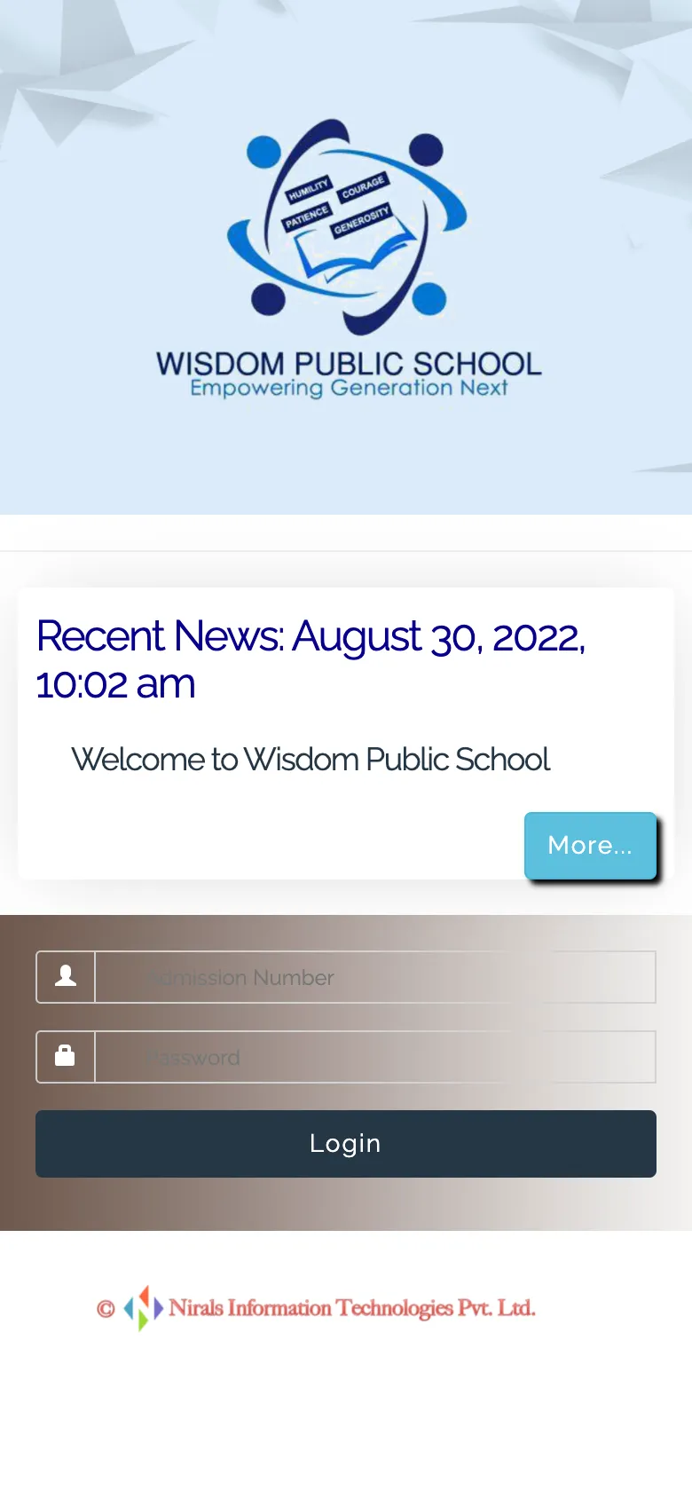 Wisdom Public School | Indus Appstore | Screenshot