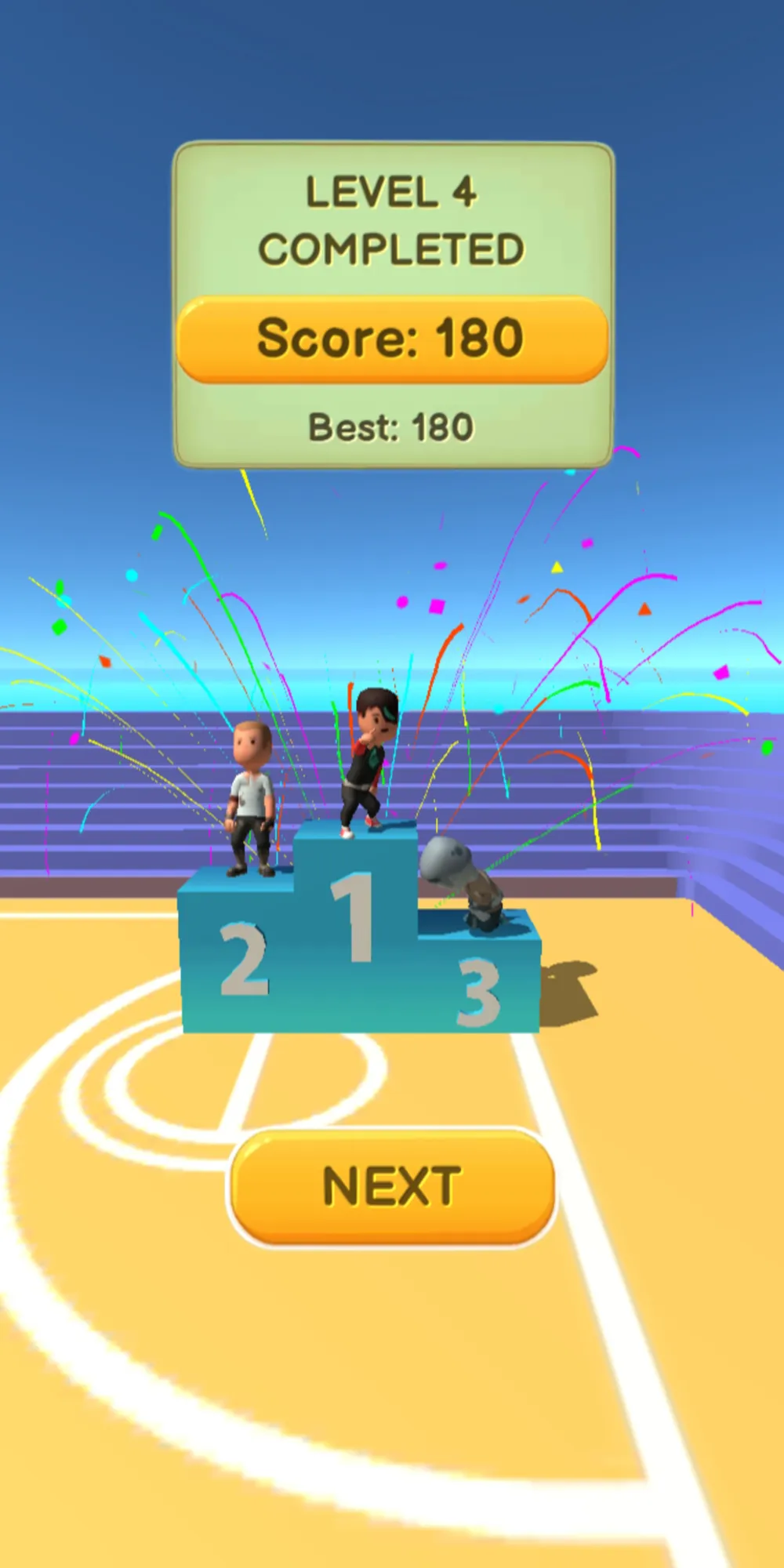 Jump Up 3D: Basketball game | Indus Appstore | Screenshot