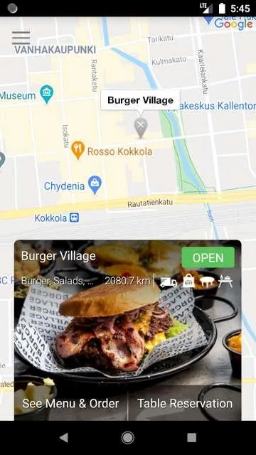 Burger Village Kokkola | Indus Appstore | Screenshot