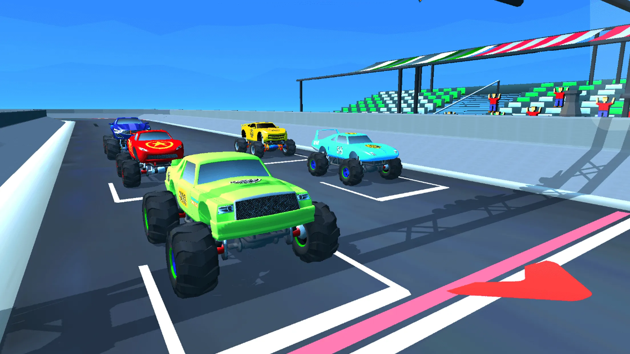 Monster Truck Racing For Kids | Indus Appstore | Screenshot