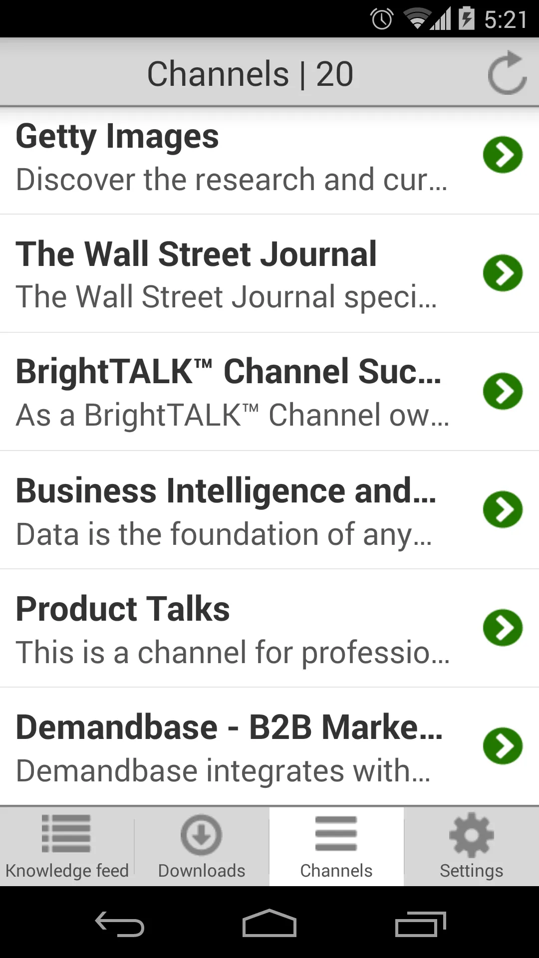 BrightTALK | Indus Appstore | Screenshot