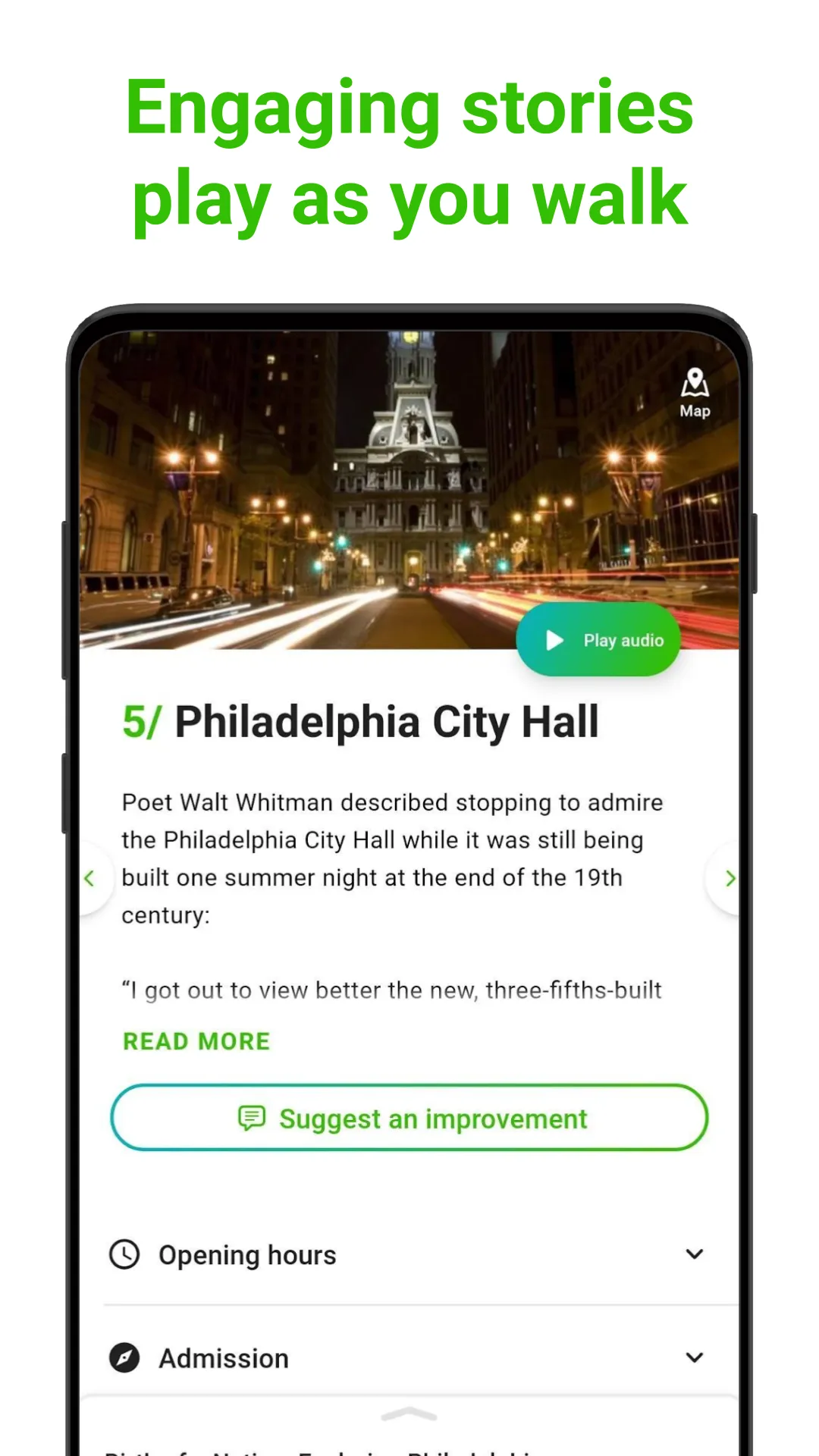 Philadelphia SmartGuide | Indus Appstore | Screenshot