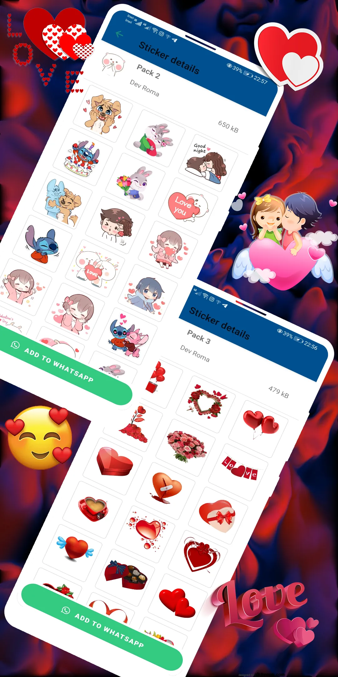 WASticker - Couple Romantic | Indus Appstore | Screenshot