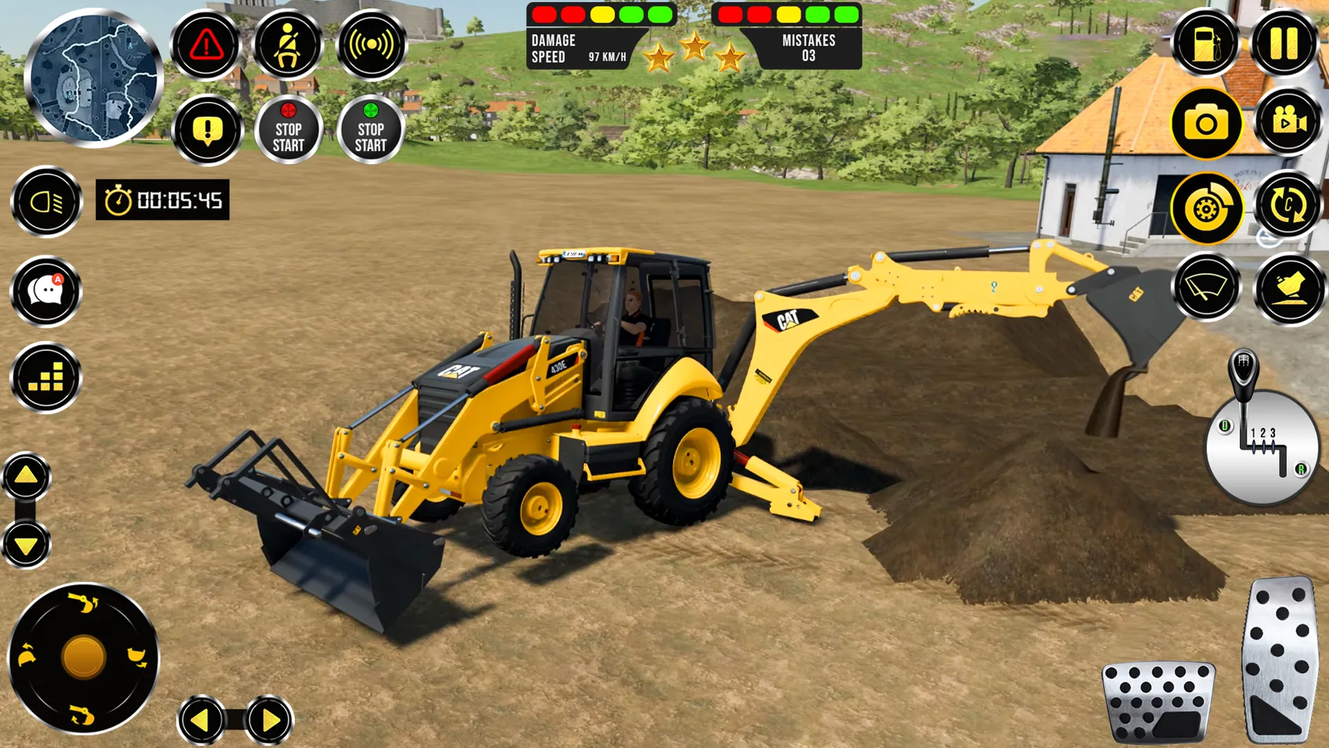 Snow Construction JCB Games 3D | Indus Appstore | Screenshot