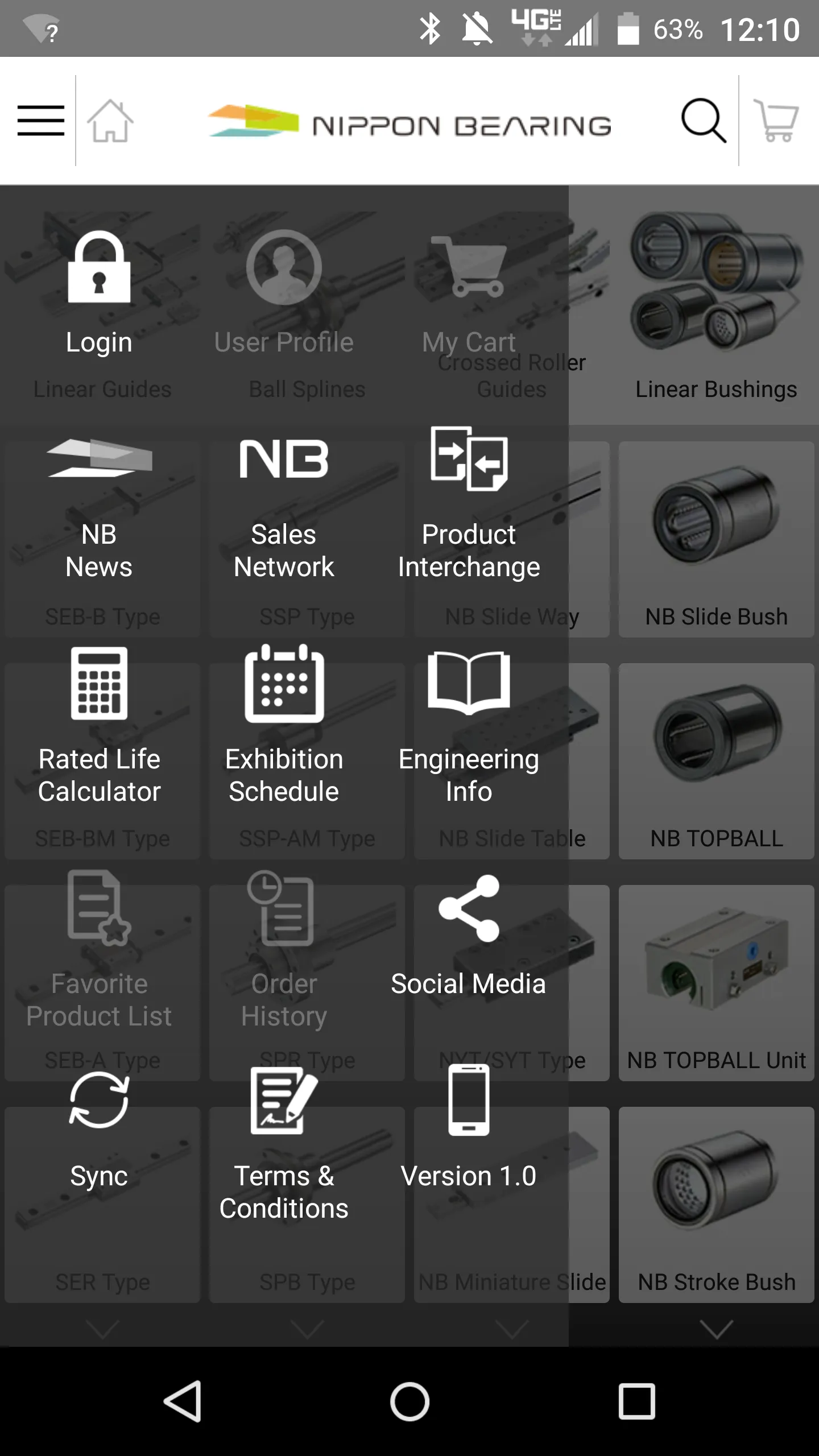 NB Linear Mobile™ | Indus Appstore | Screenshot