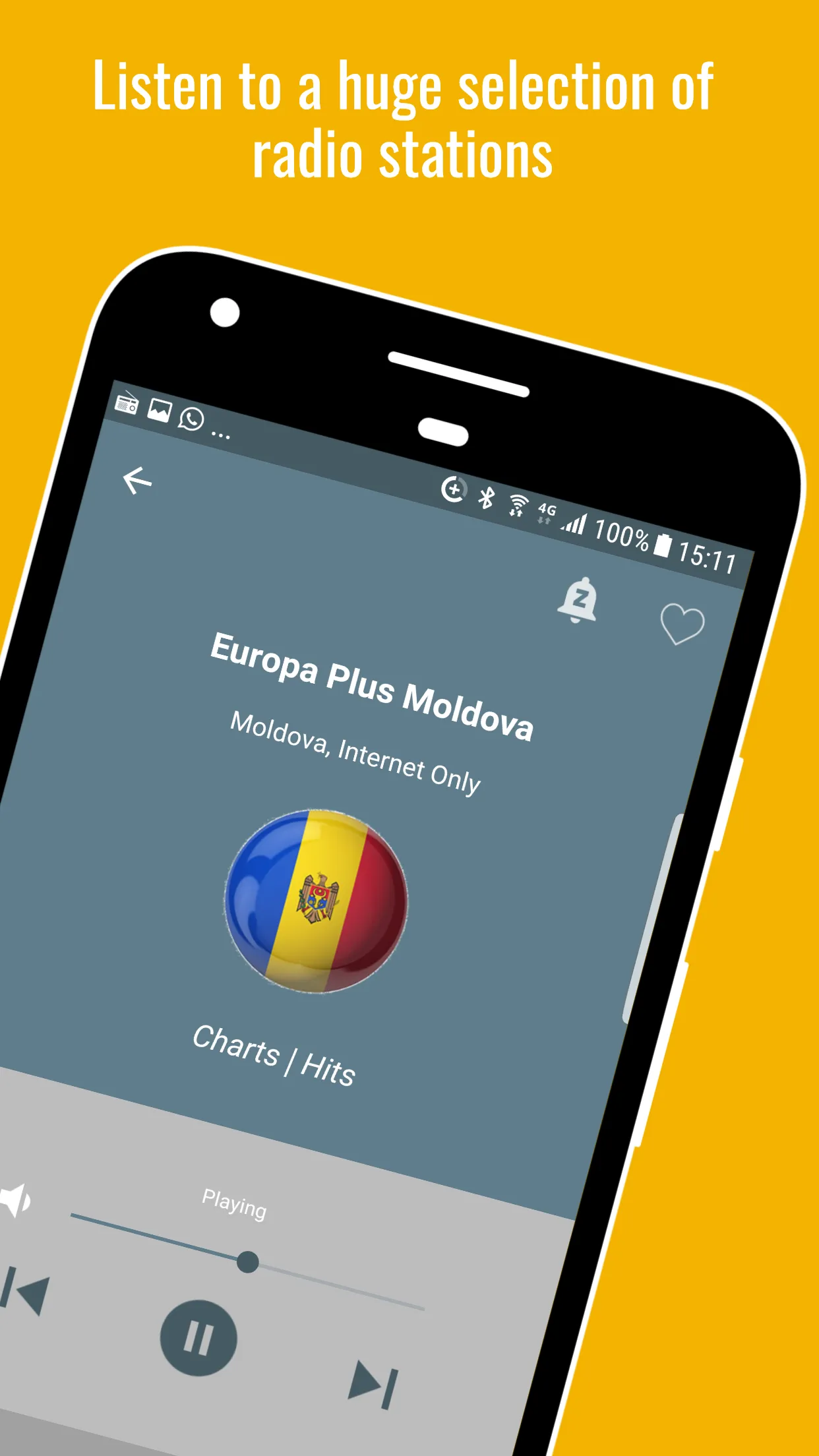 Radio Moldova Music and News | Indus Appstore | Screenshot