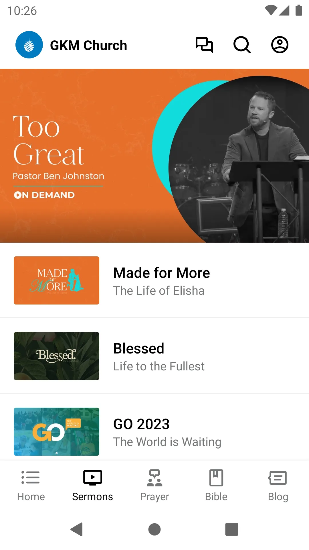 Global Kingdom Ministries | Indus Appstore | Screenshot