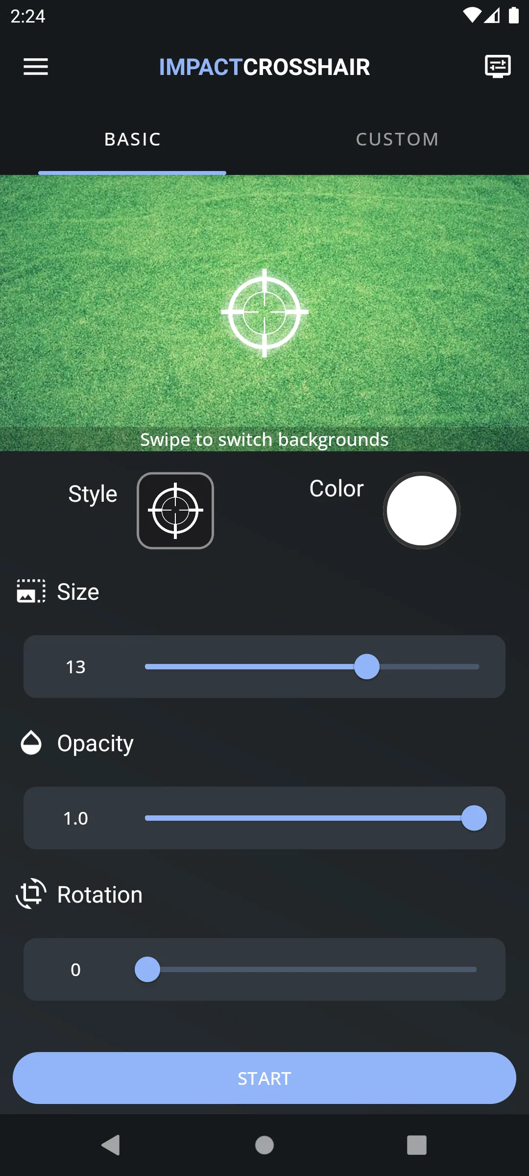 Crosshair - Custom Crosshair | Indus Appstore | Screenshot