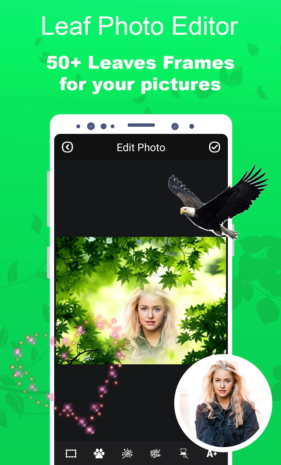 Leaf Editor - Leaves Frames | Indus Appstore | Screenshot