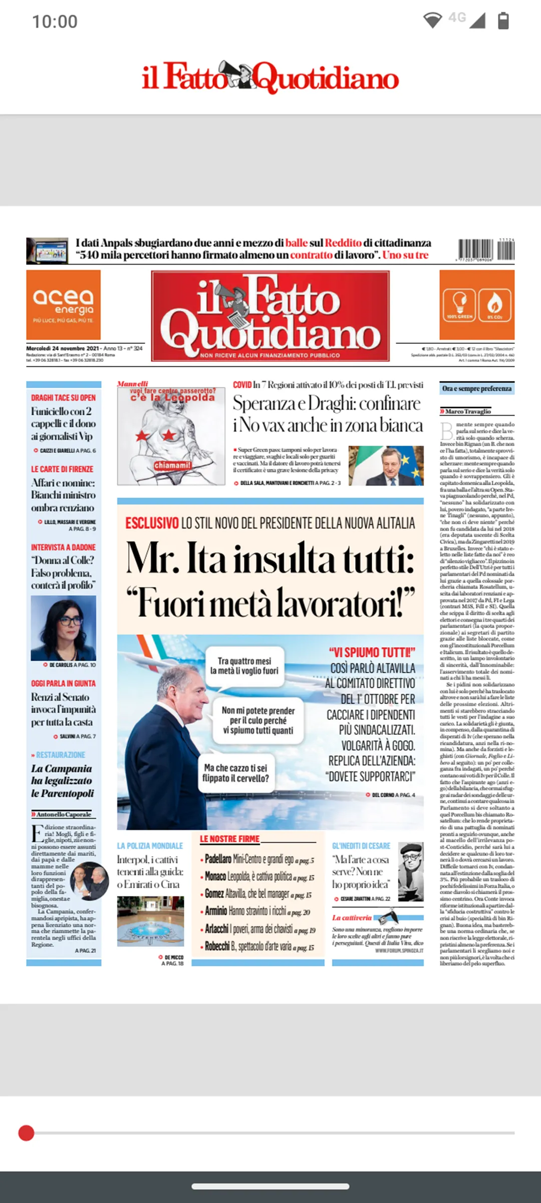 Il Fatto Quotidiano | Indus Appstore | Screenshot