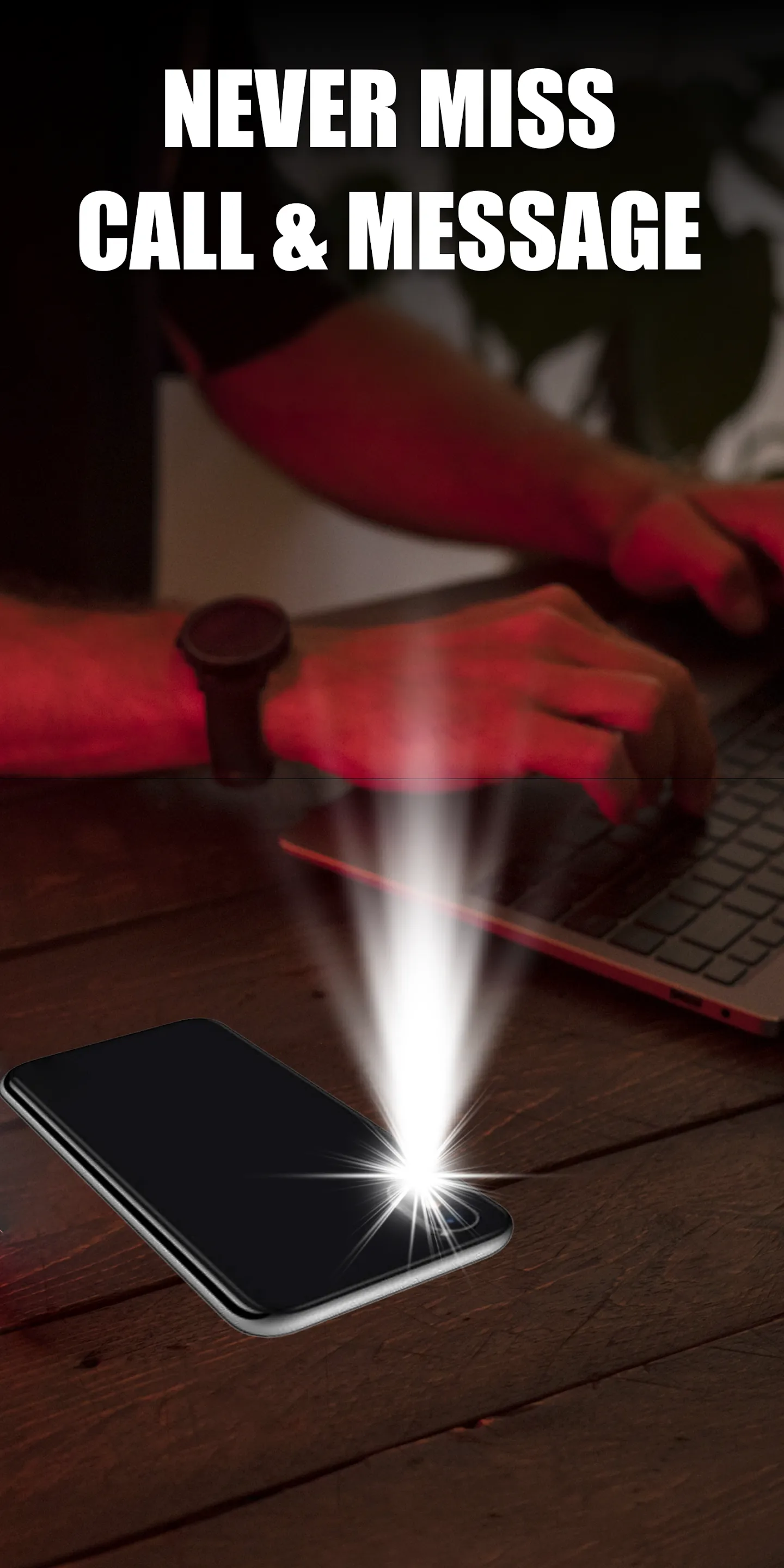 Flash Alerts on Call & SMS | Indus Appstore | Screenshot