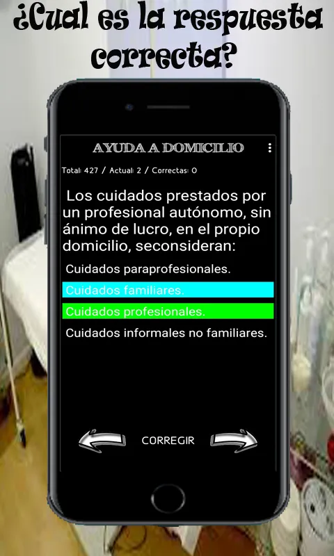 Test Auxiliar Ayuda  Domicilio | Indus Appstore | Screenshot