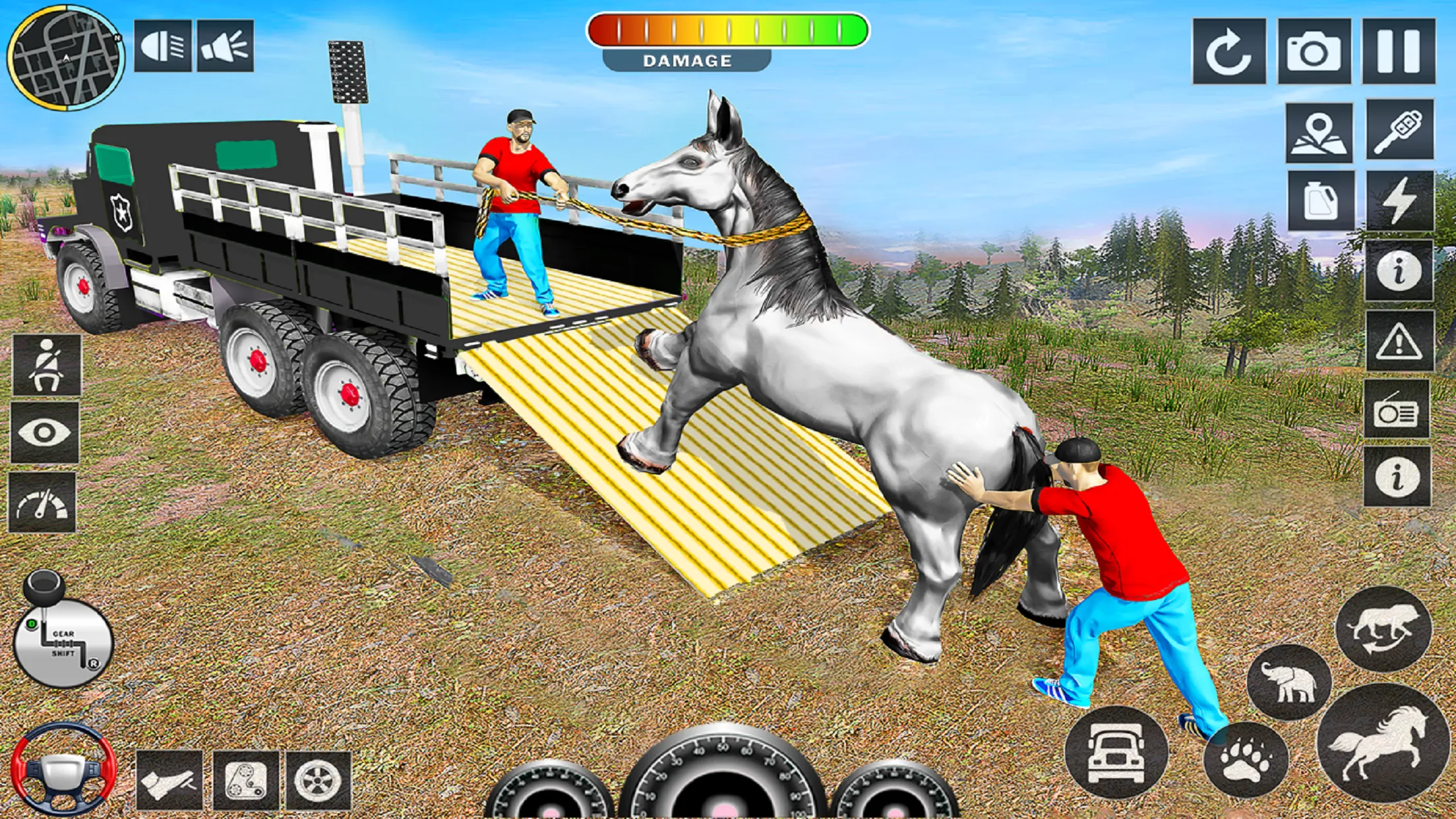 Wild Animals Transport Truck | Indus Appstore | Screenshot